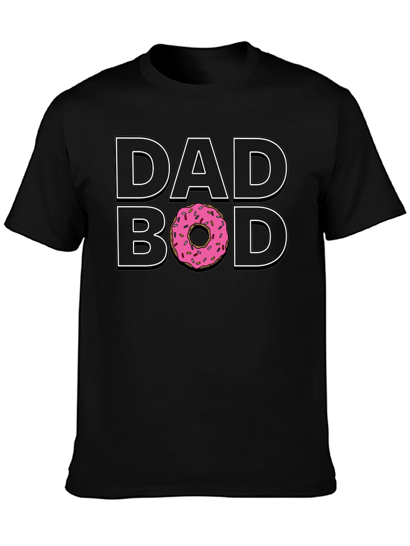 Dad Bod Donut T-Shirt - Funny Dad Shirt