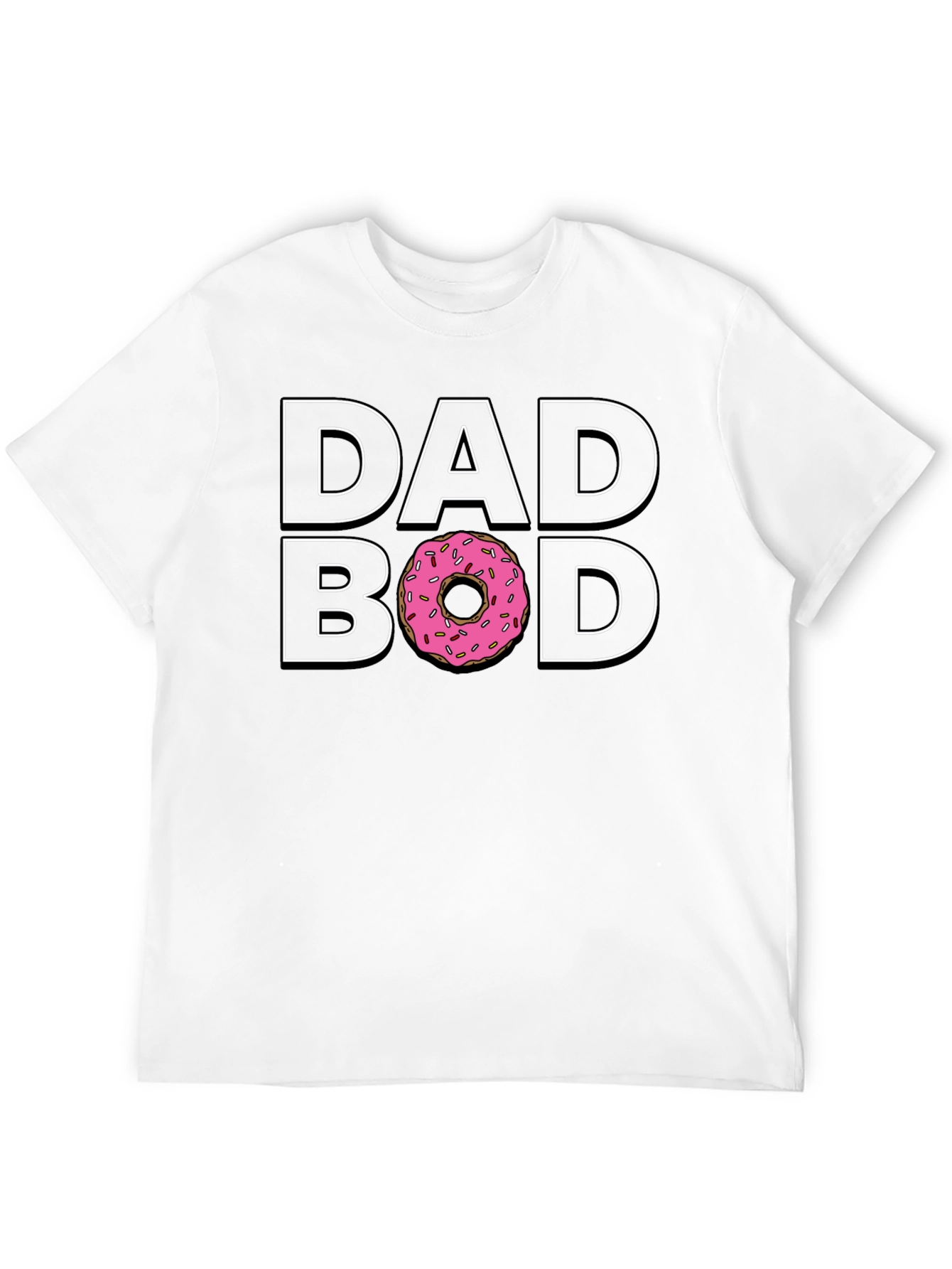 Dad Bod Donut T-Shirt - Funny Dad Shirt