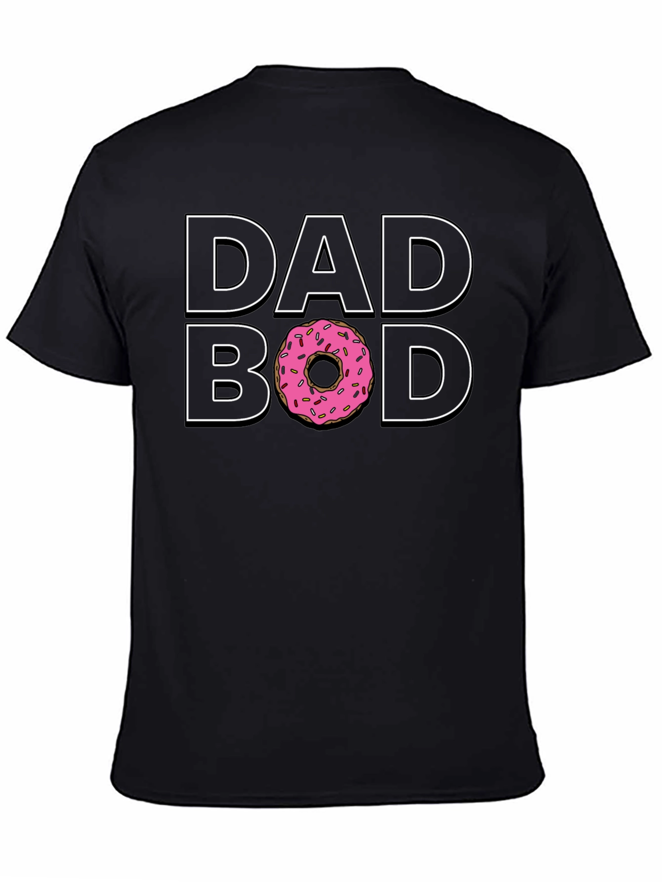 Dad Bod Donut T-Shirt - Funny Dad Shirt