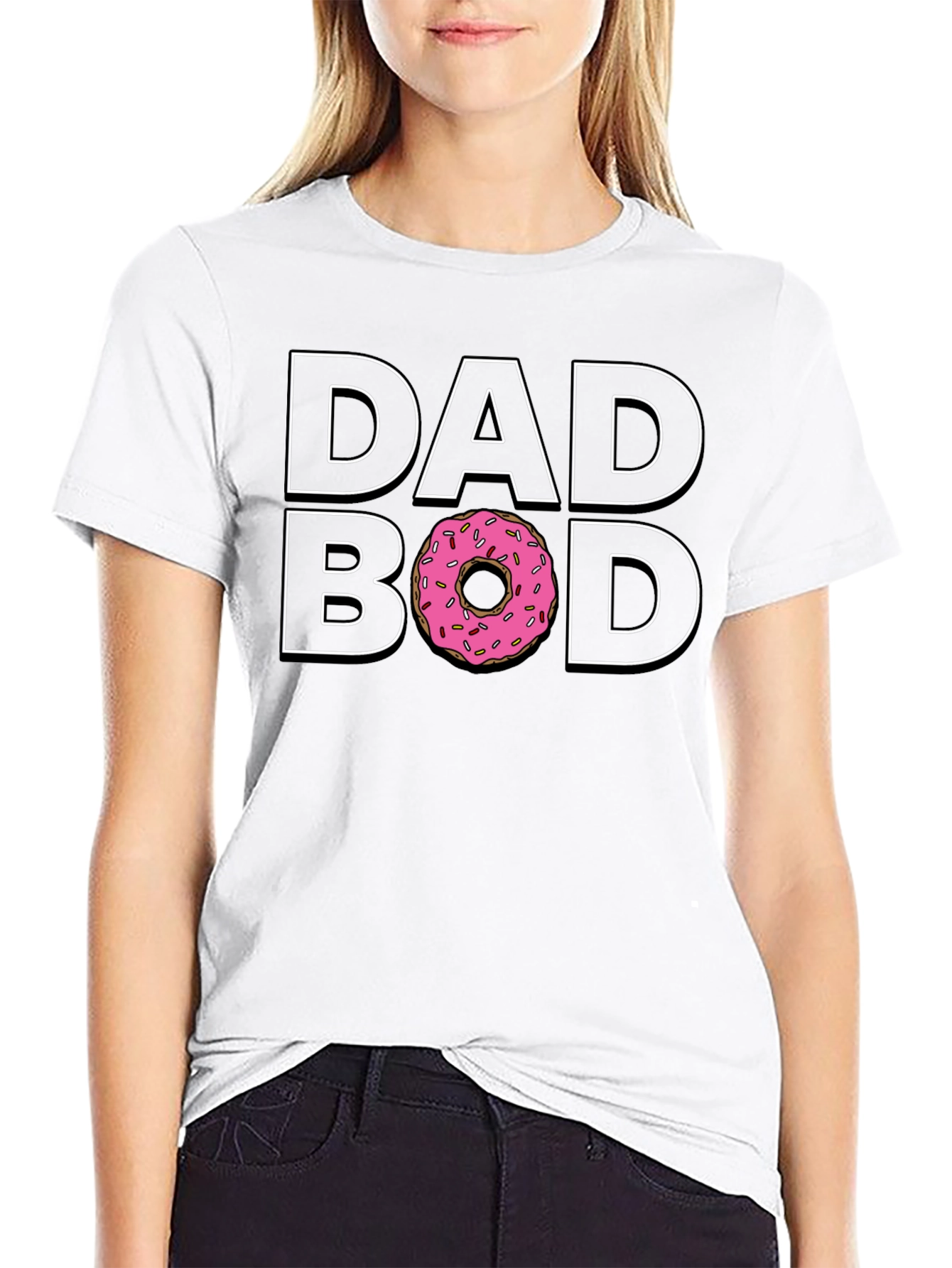 Dad Bod Donut T-Shirt - Funny Dad Shirt