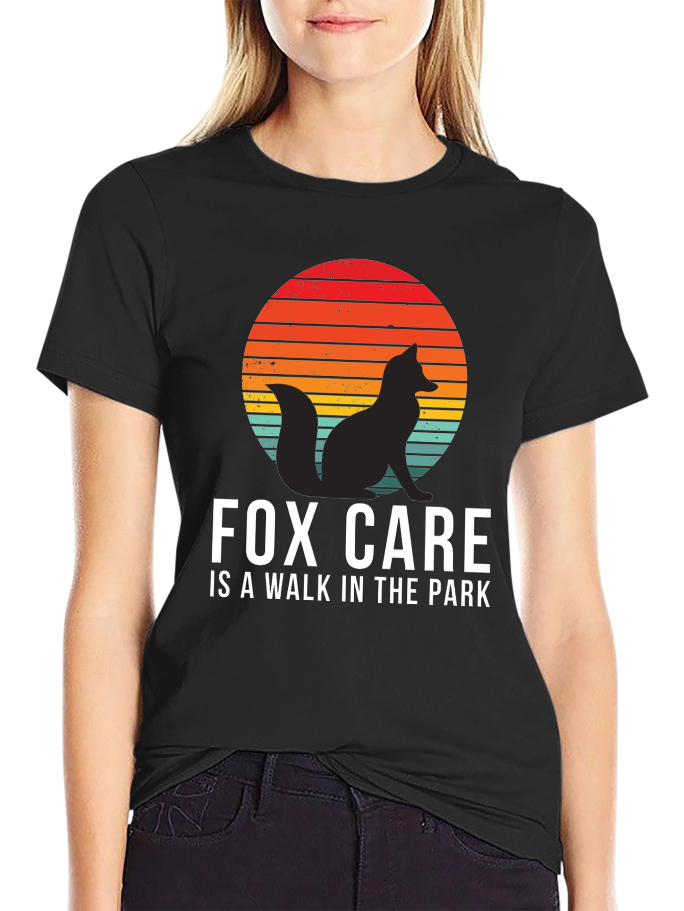 Fox Care - Walk in the Park Graphic T-Shirt