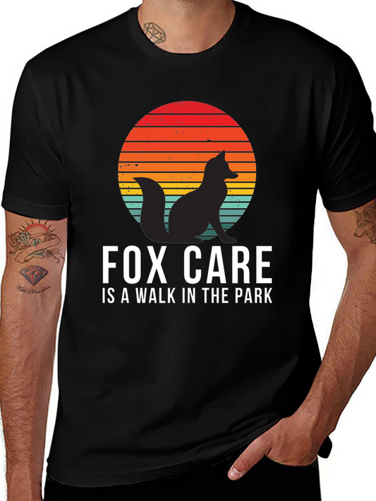 Fox Care - Walk in the Park Graphic T-Shirt