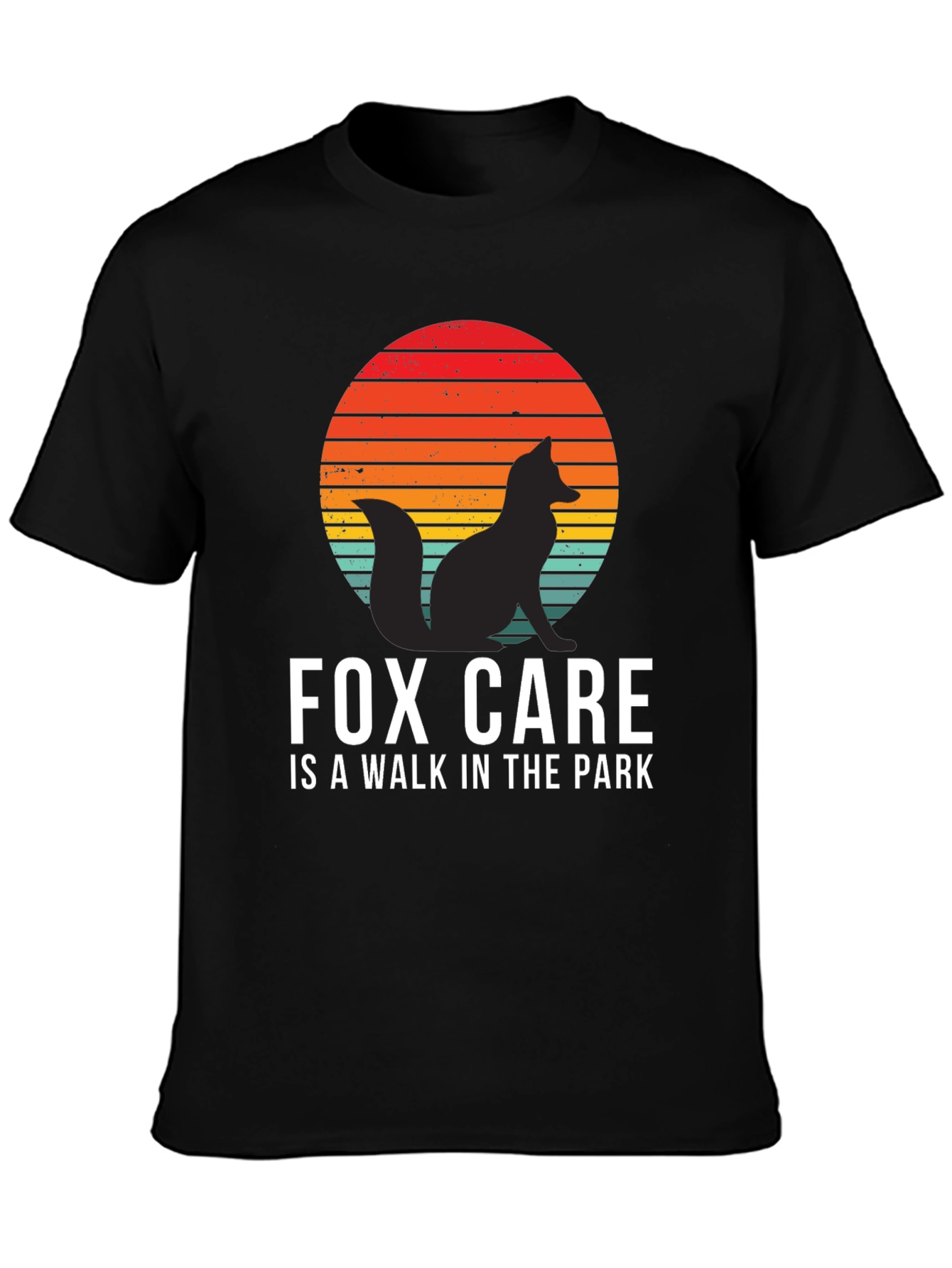 Fox Care - Walk in the Park Graphic T-Shirt