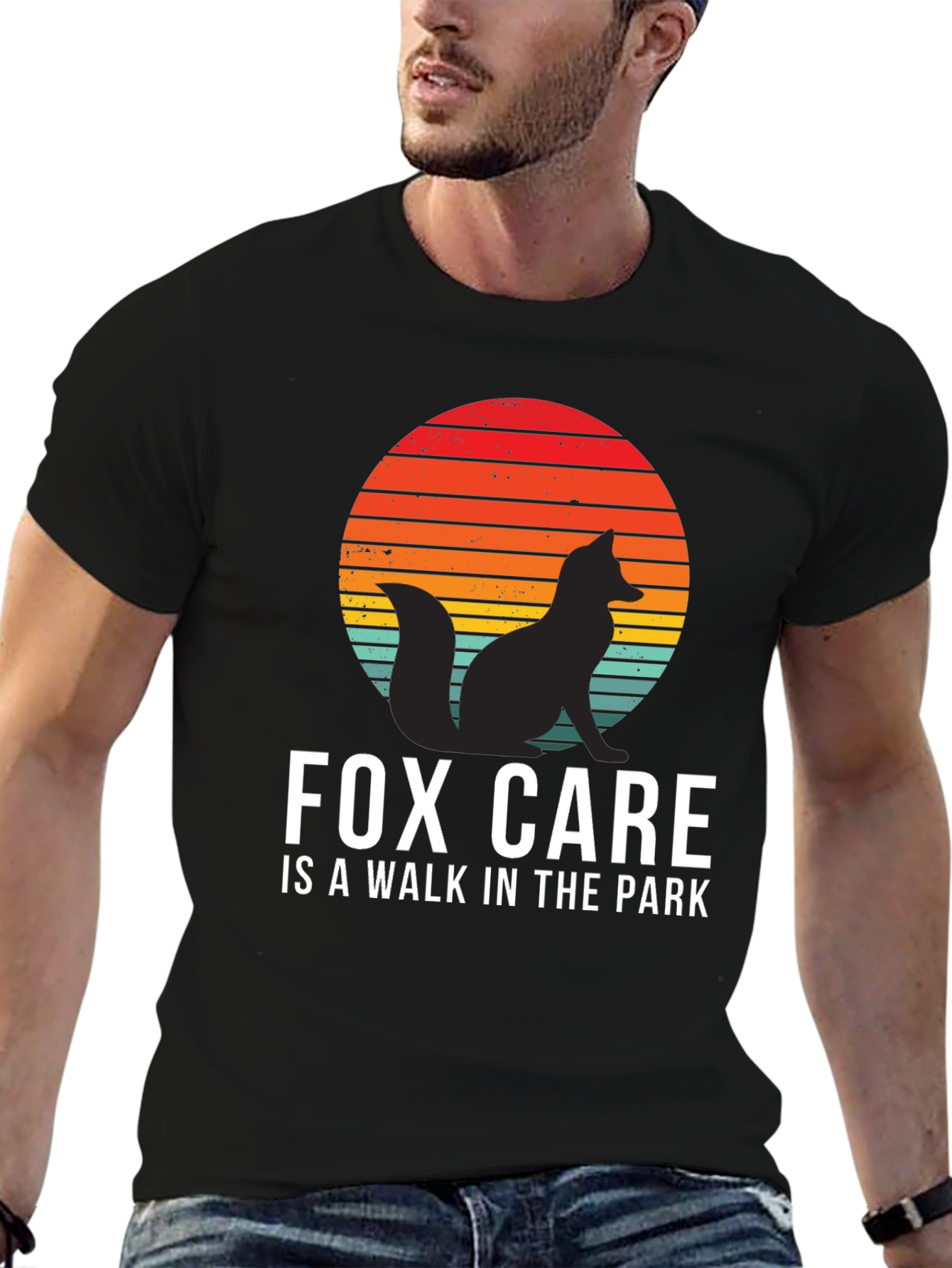 Fox Care - Walk in the Park Graphic T-Shirt