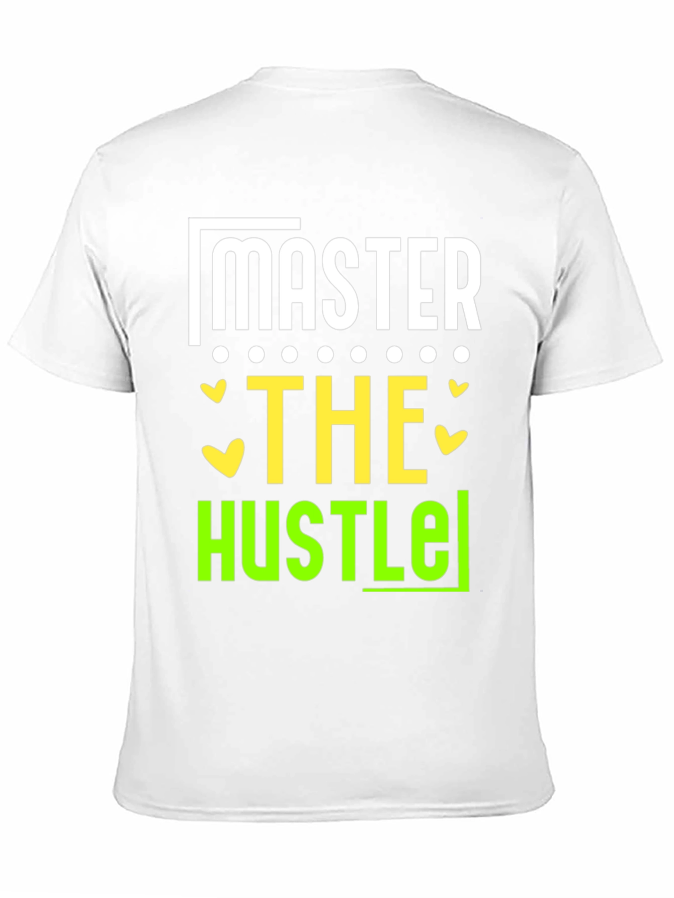 Master The Hustle Black Graphic Tee