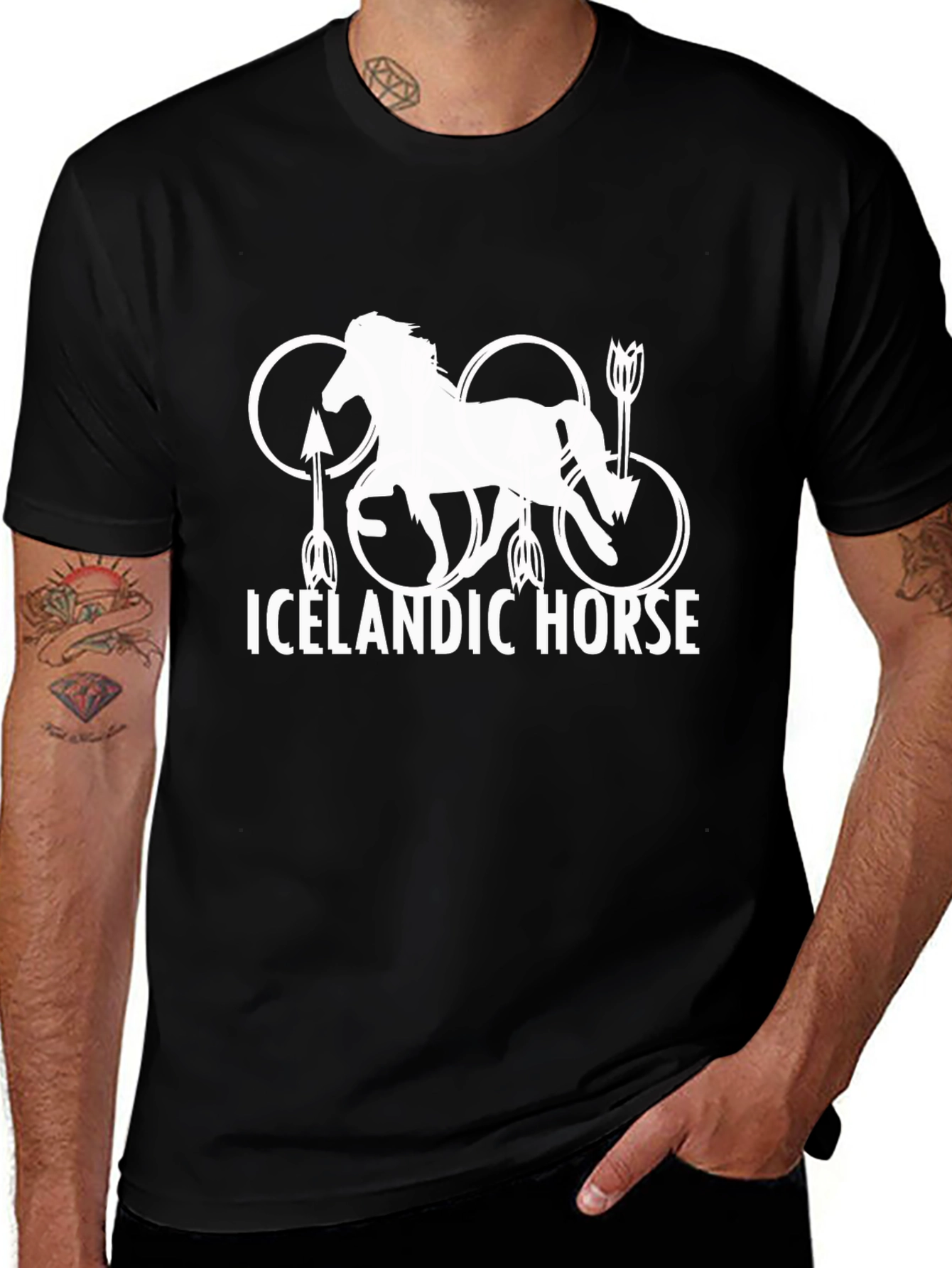 Icelandic Horse T-Shirt - Unique Graphic Tee