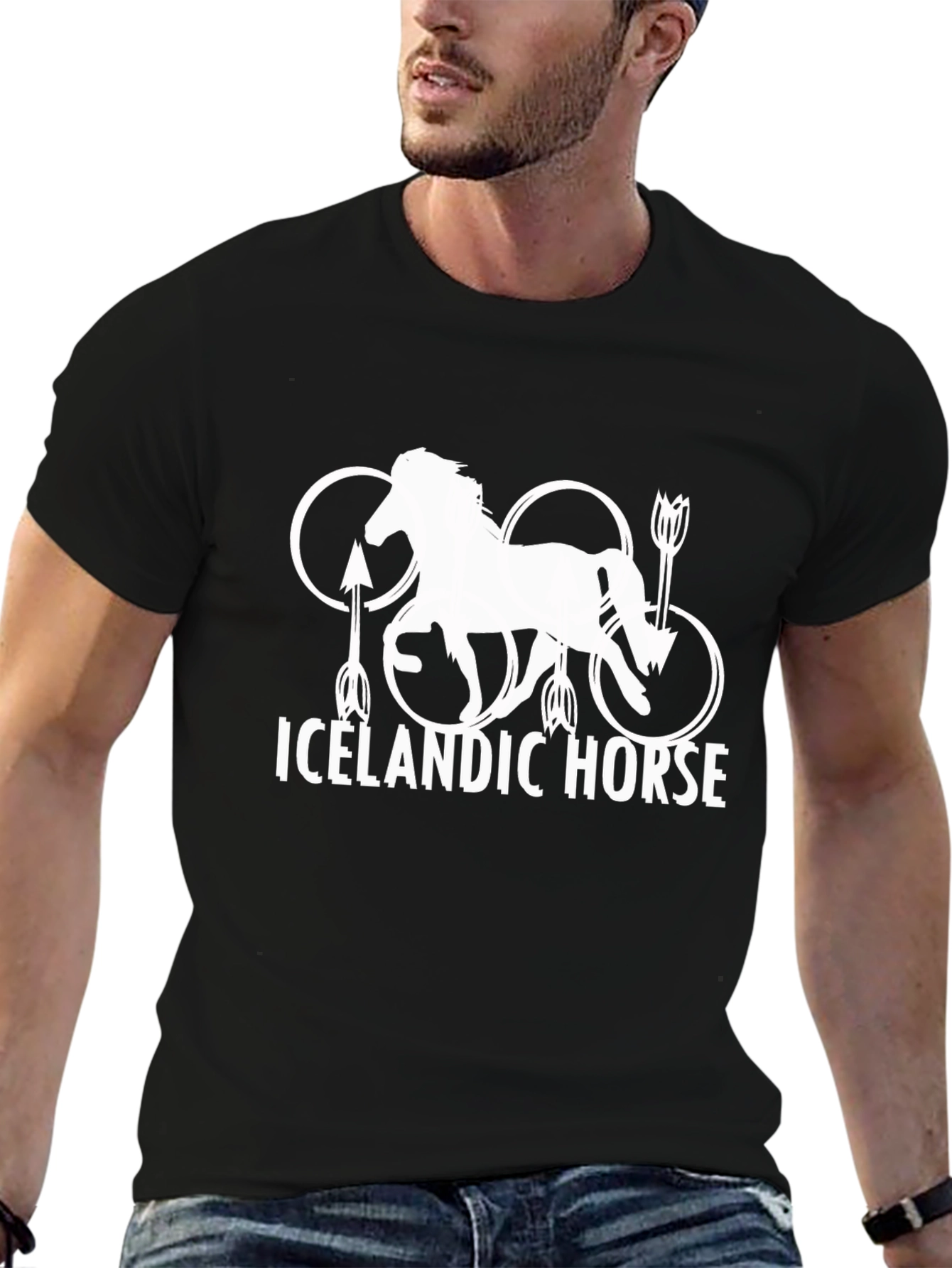Icelandic Horse T-Shirt - Unique Graphic Tee