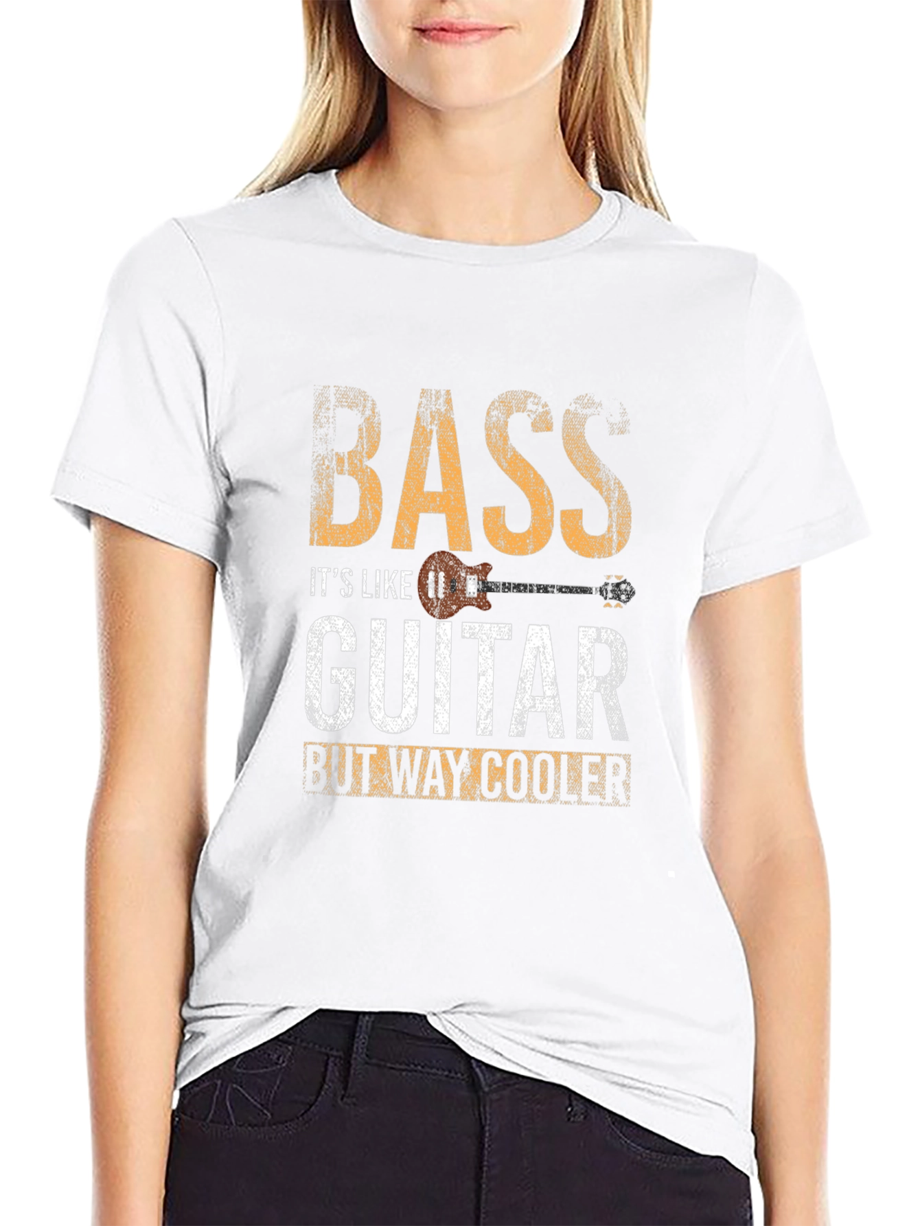 Bass Guitar Way Cooler Graphic Tee