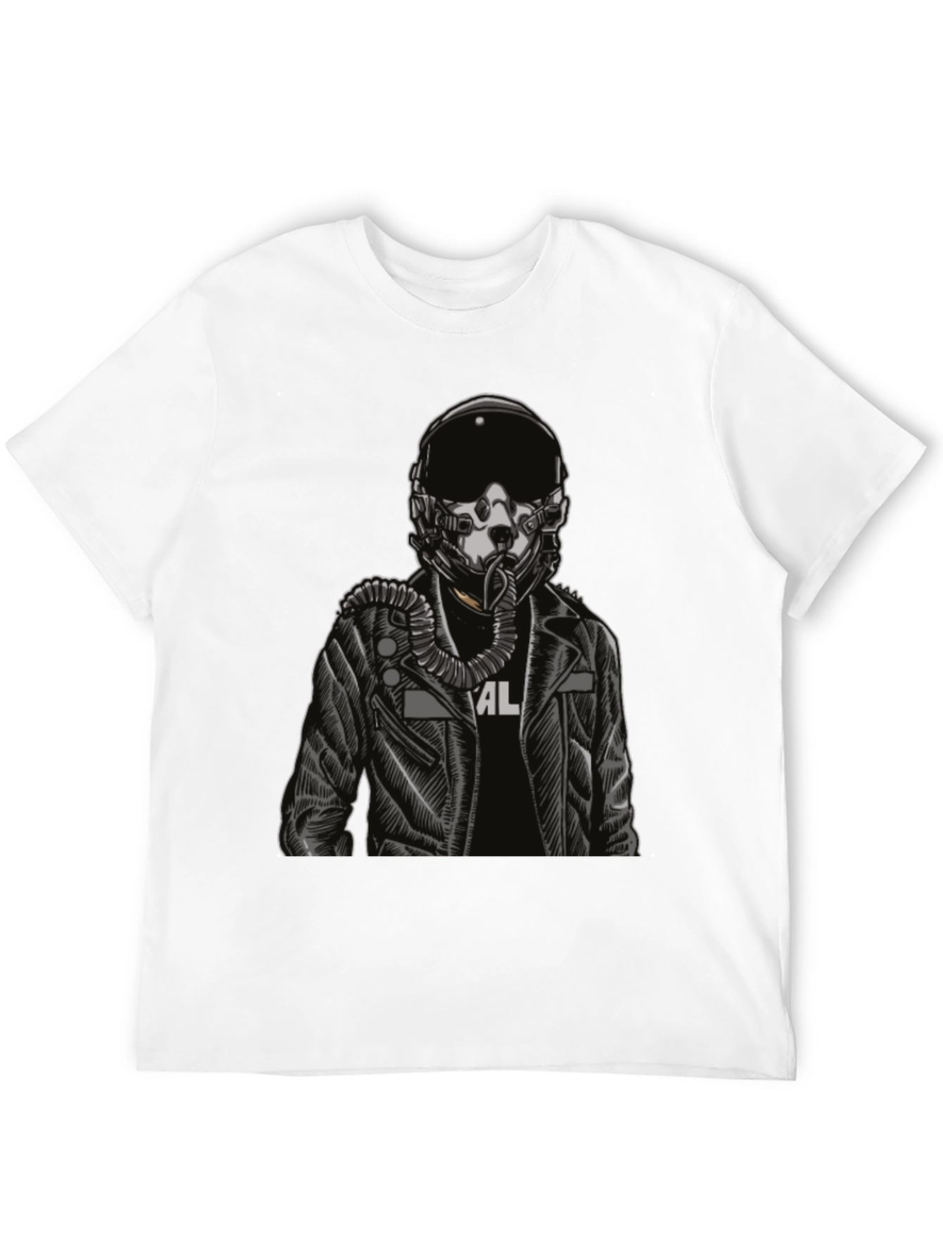 Pilot Graphic Black T-Shirt