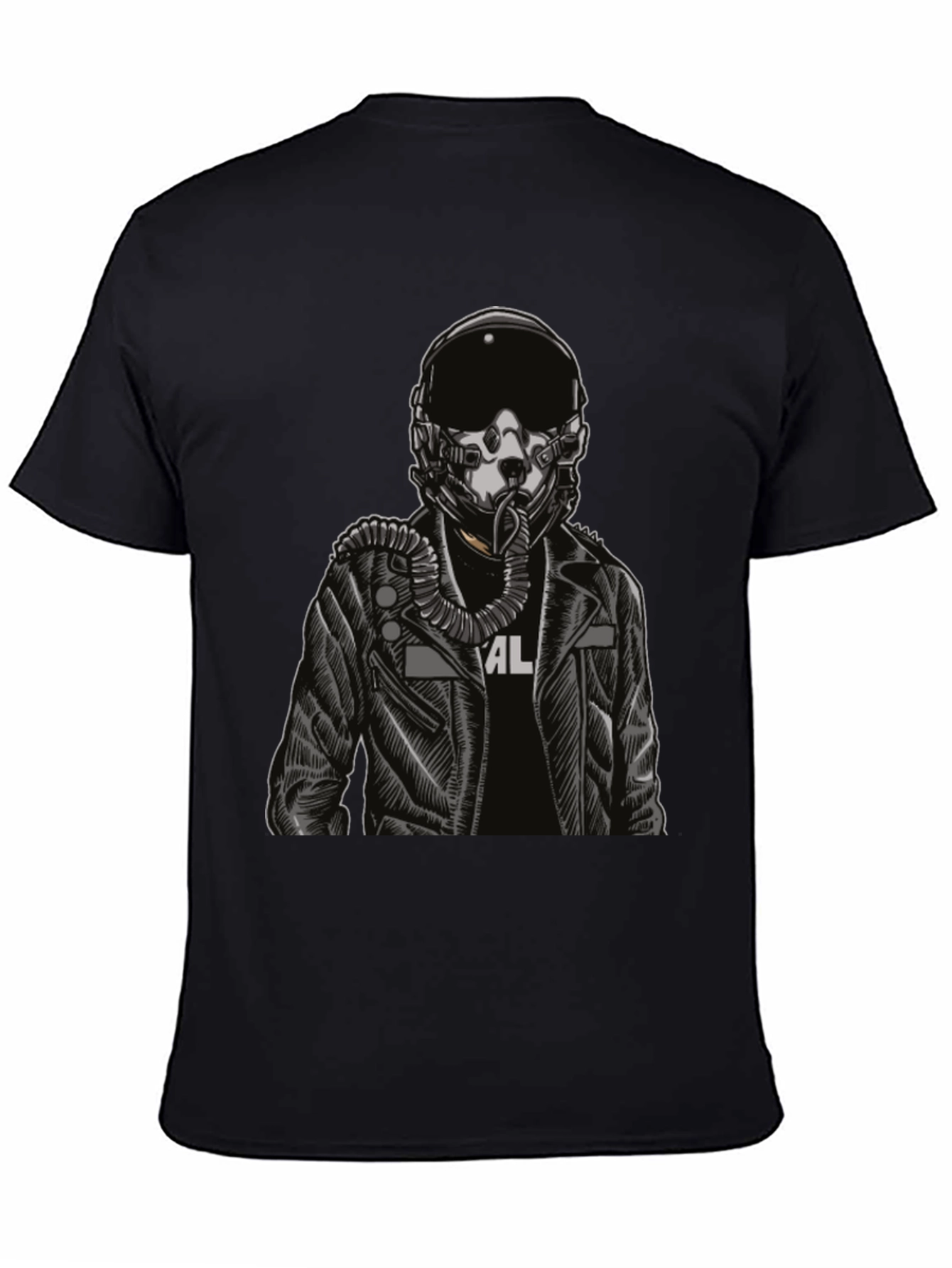 Pilot Graphic Black T-Shirt