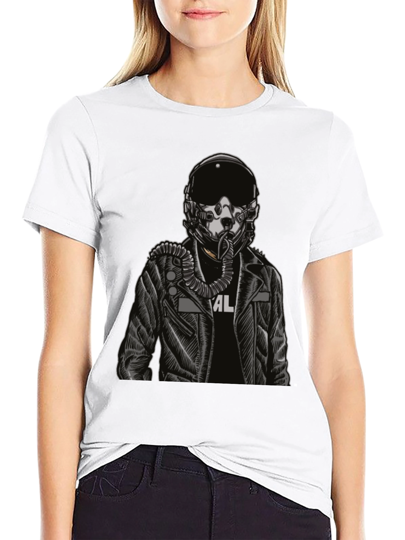 Pilot Graphic Black T-Shirt