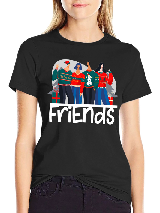 Friends Christmas Sweater T-Shirt