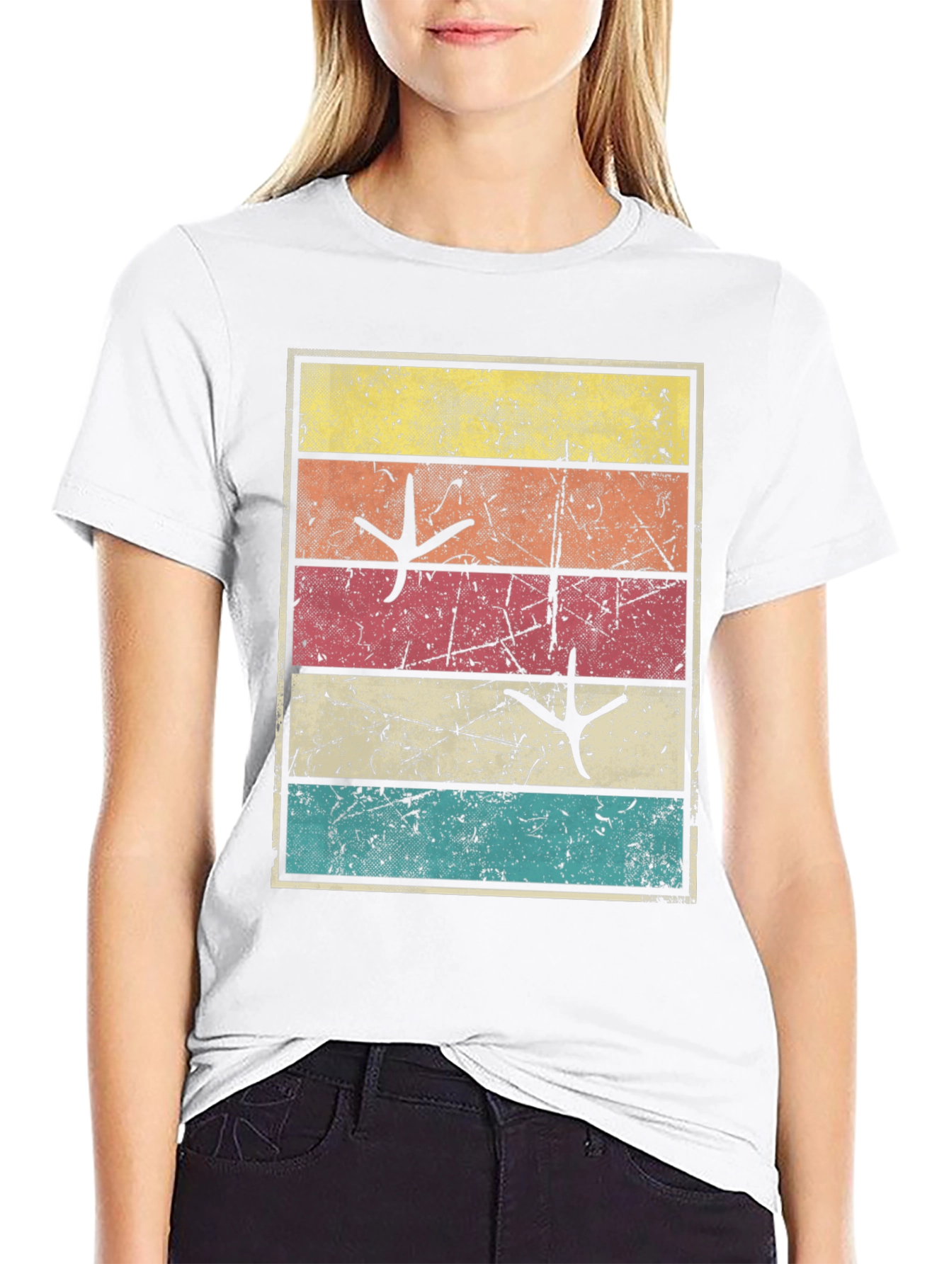 Retro Turkey Tracks Graphic Tee - Thanksgiving Shirt
