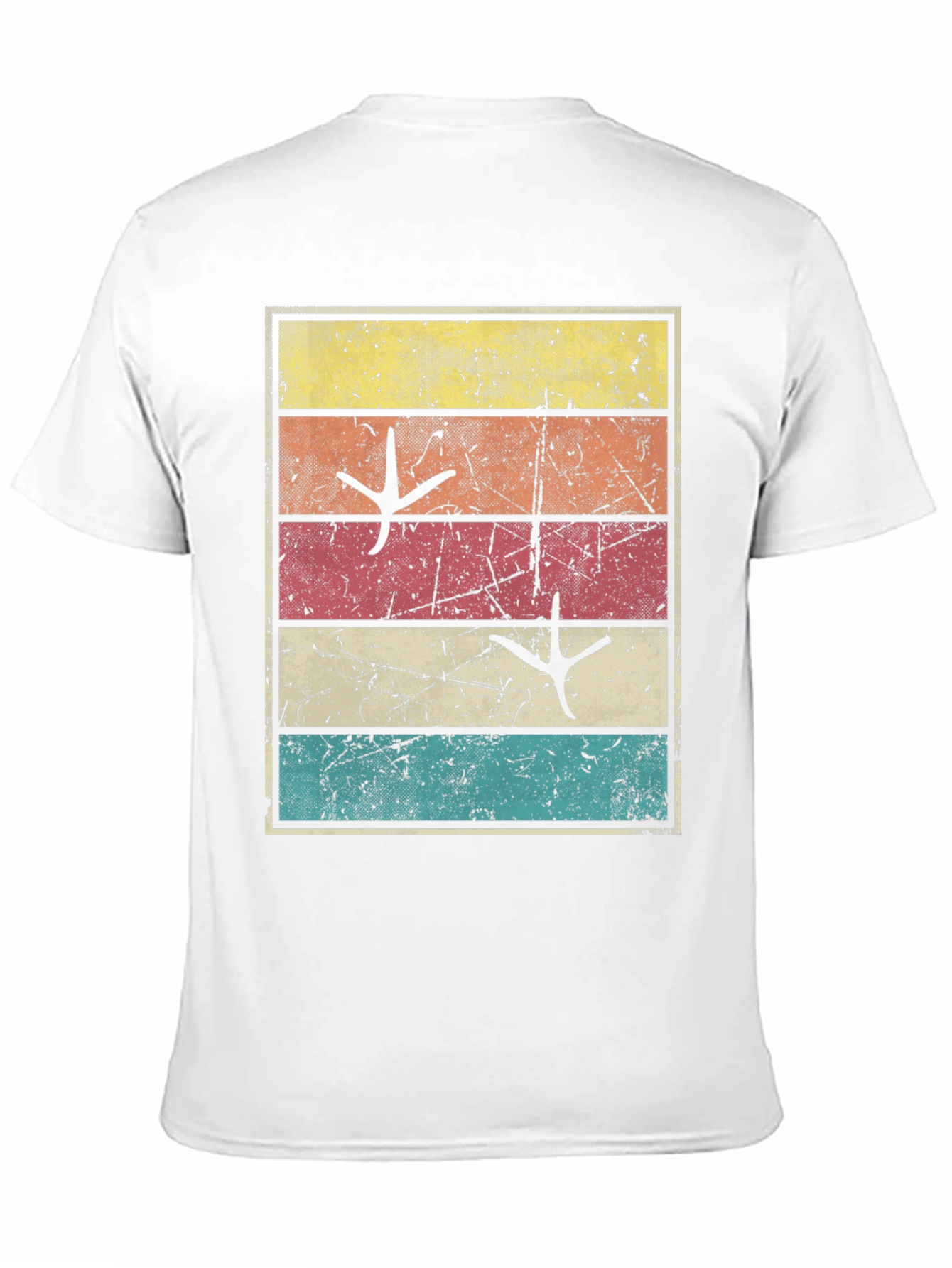 Retro Turkey Tracks Graphic Tee - Thanksgiving Shirt