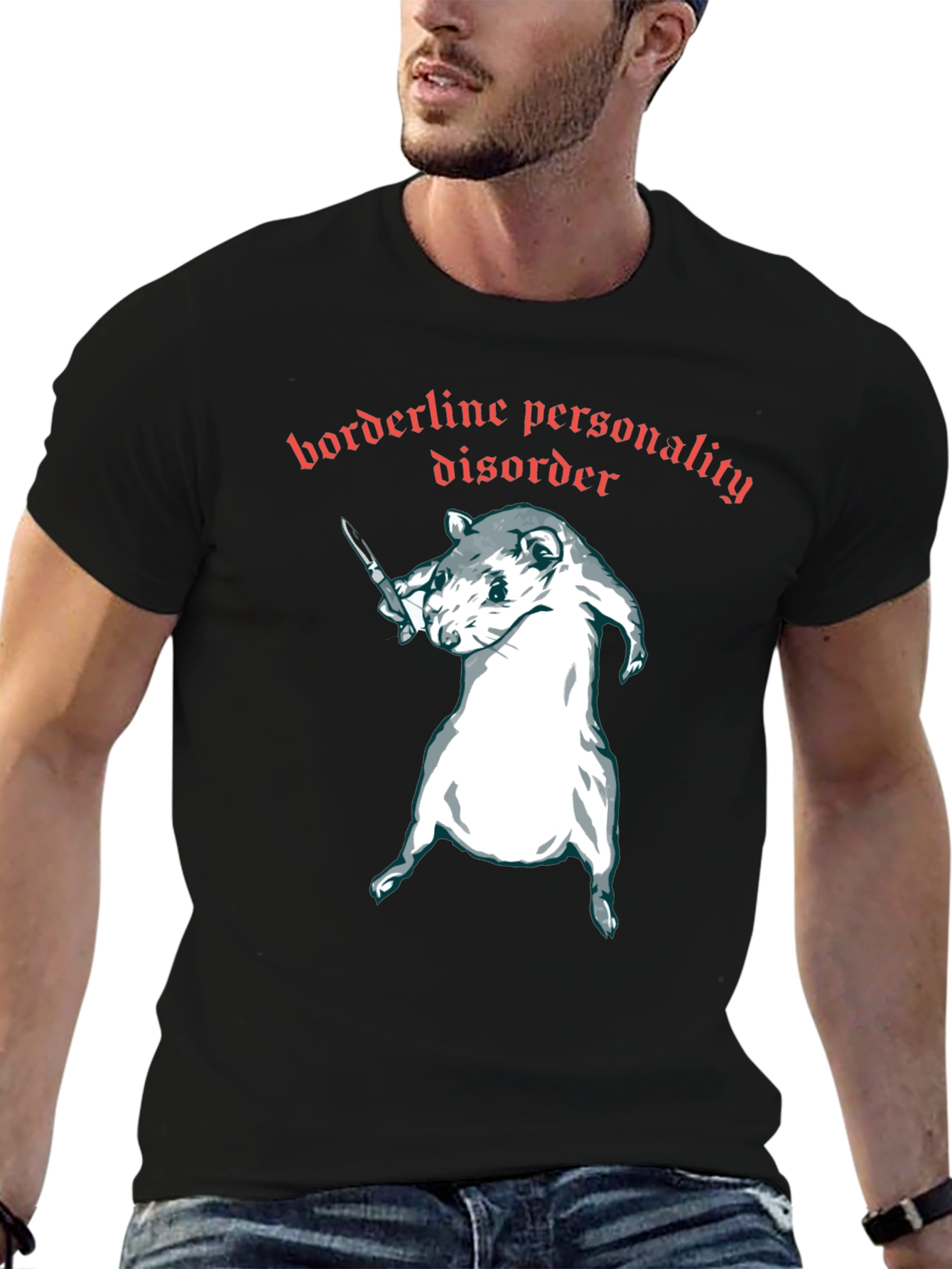 Borderline Personality Disorder Rat T-Shirt
