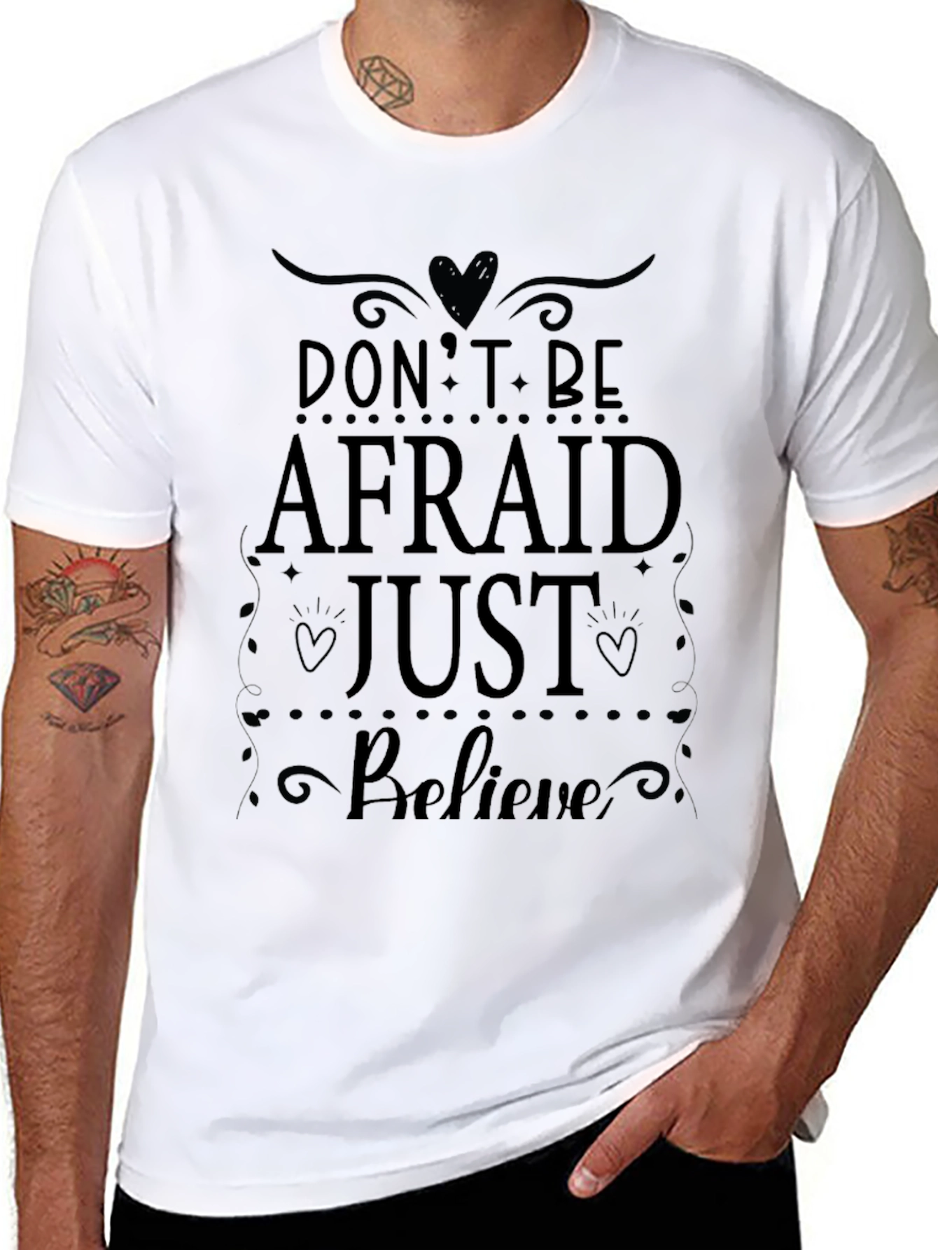 Inspirational Believe Graphic Tee
