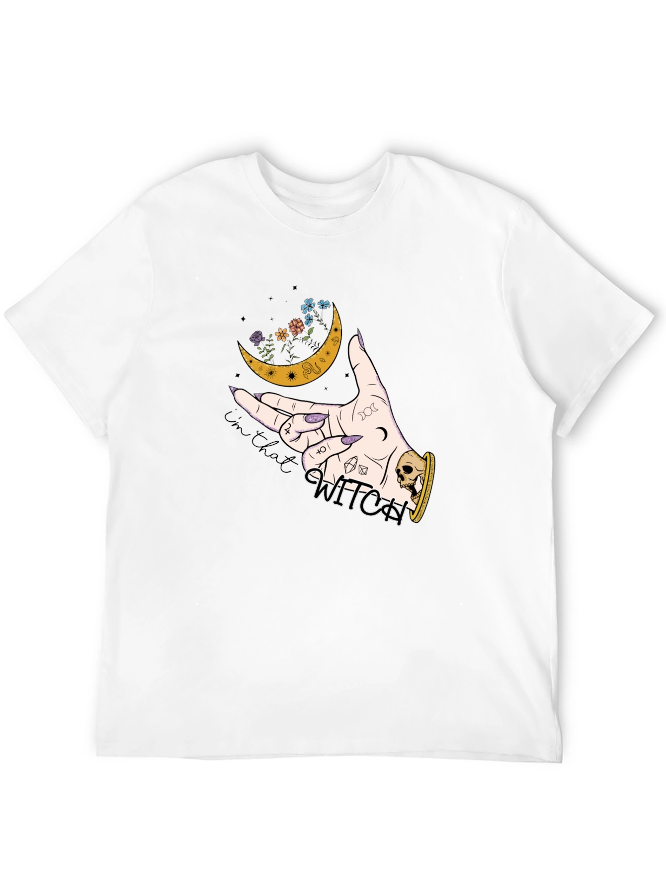 Witchy Moon Graphic T-Shirt