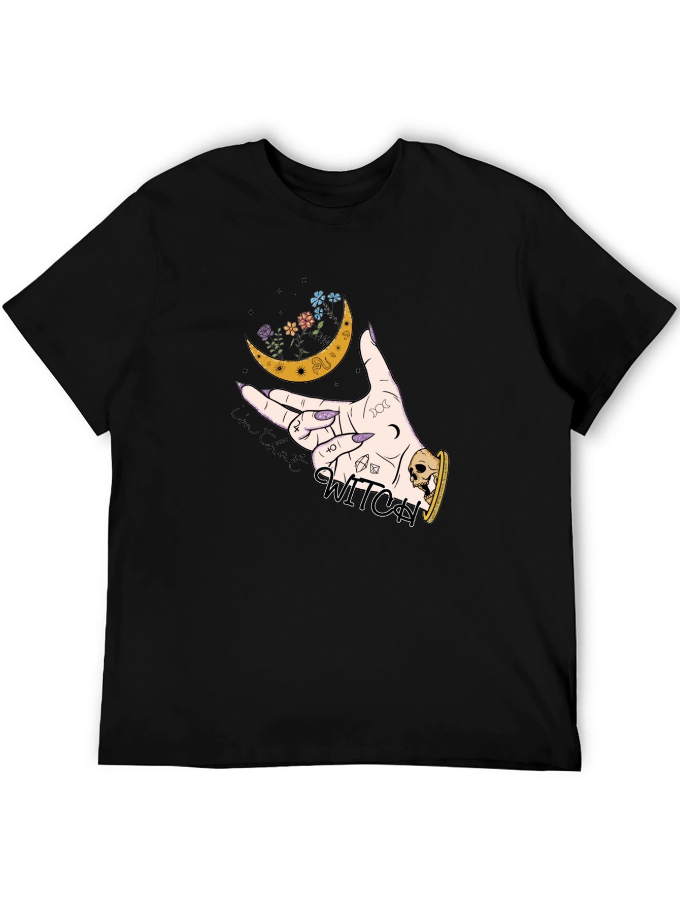 Witchy Moon Graphic T-Shirt