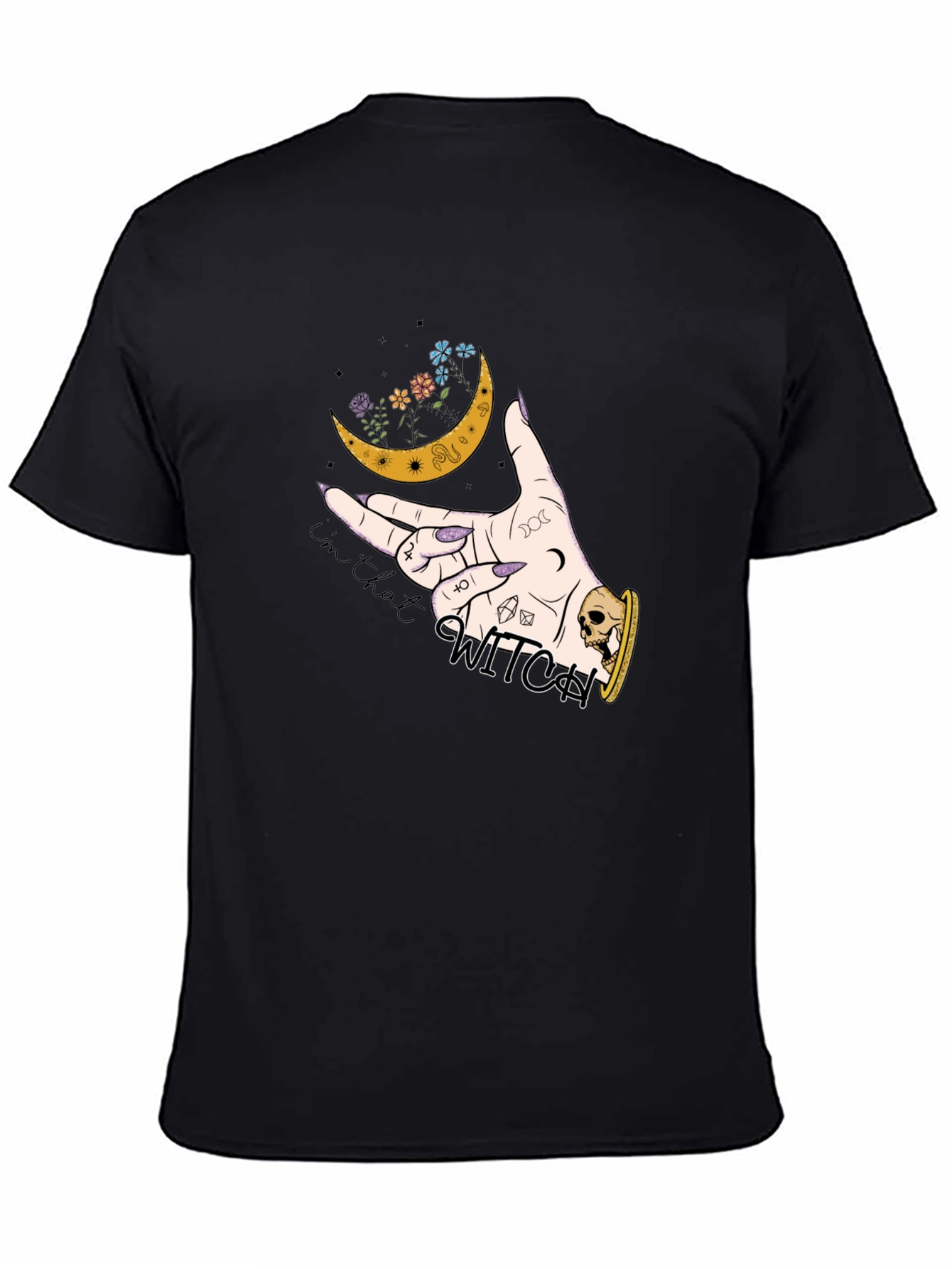 Witchy Moon Graphic T-Shirt