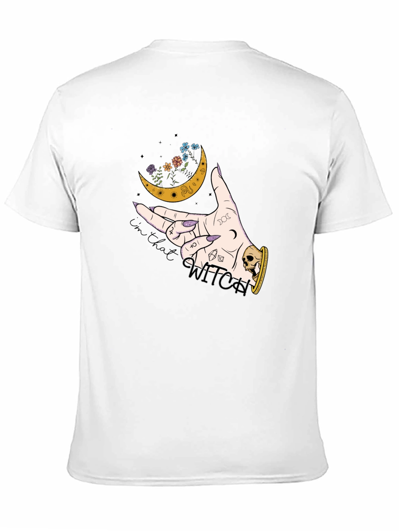 Witchy Moon Graphic T-Shirt