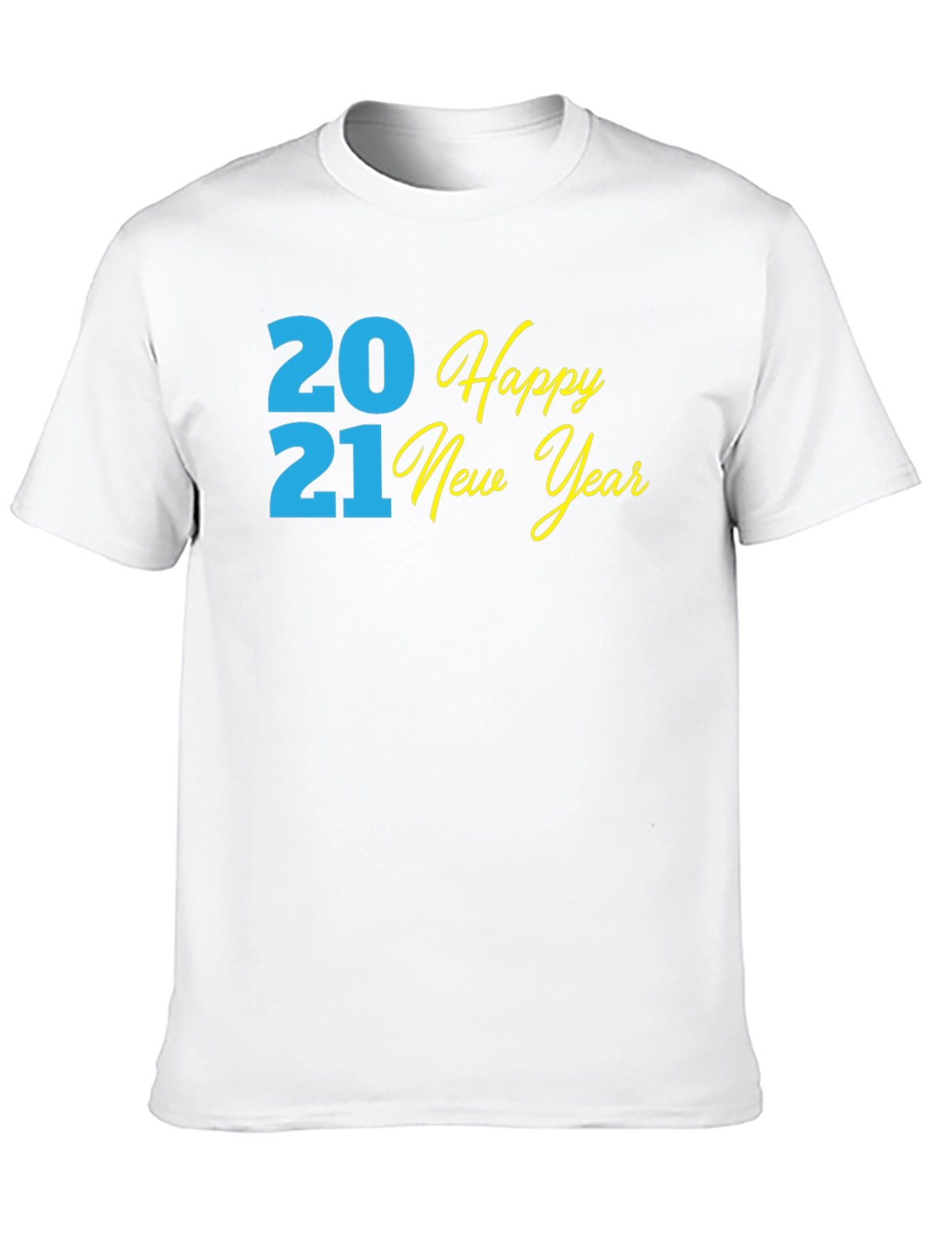 Happy New Year 2021 Black T-Shirt