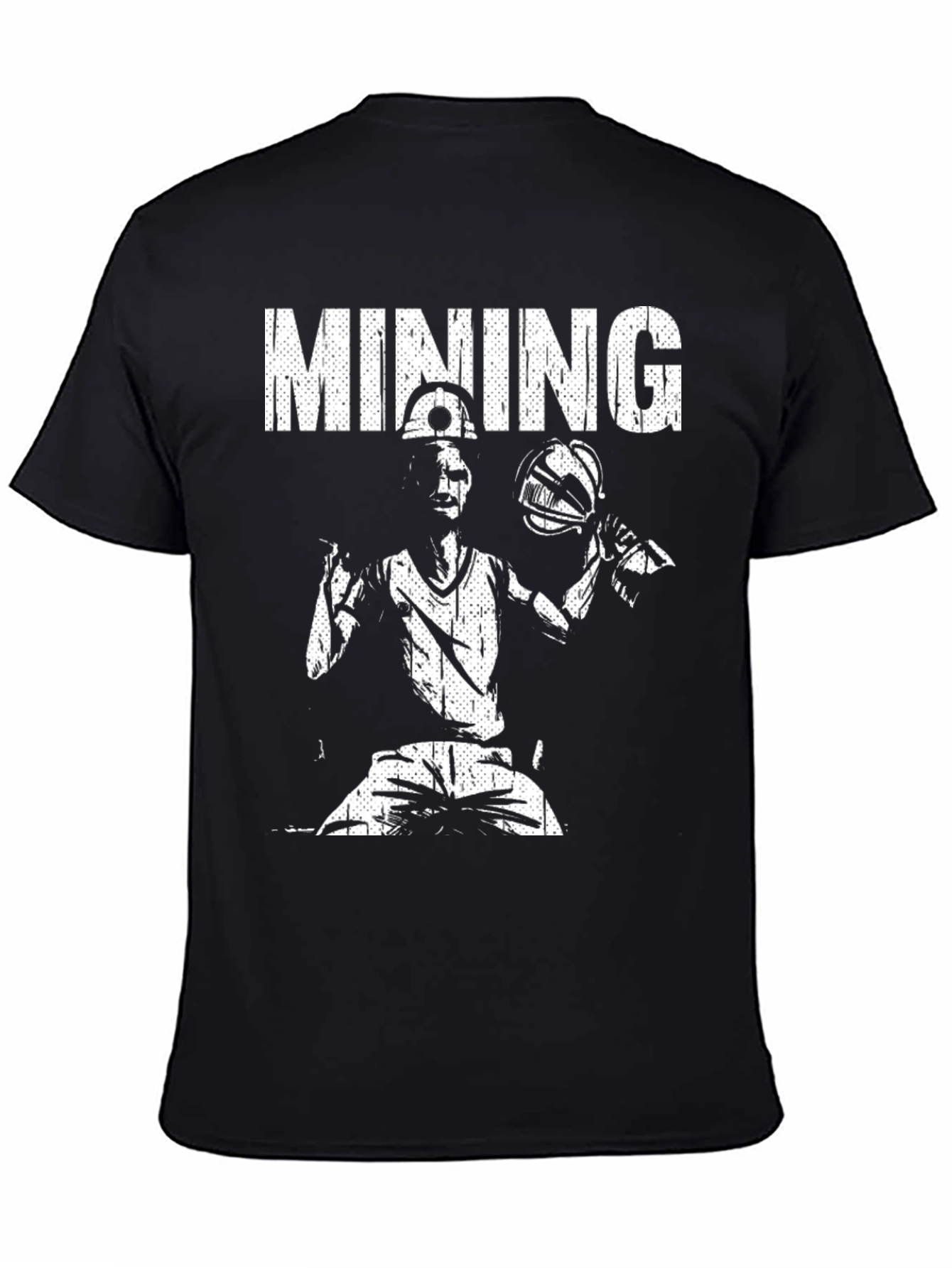 Mining Graphic T-Shirt - Unique Design