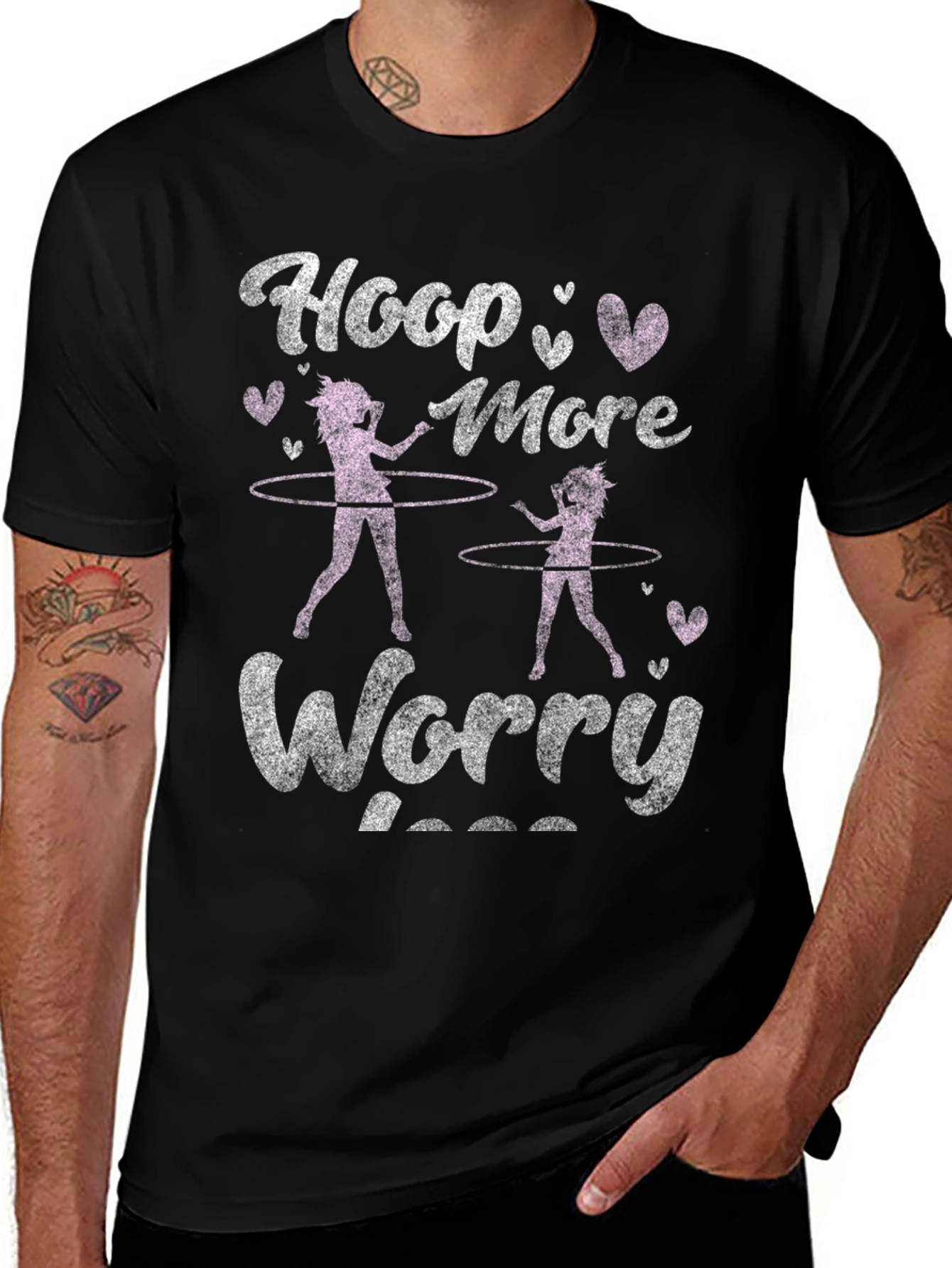 Hoop More Worry Less T-Shirt