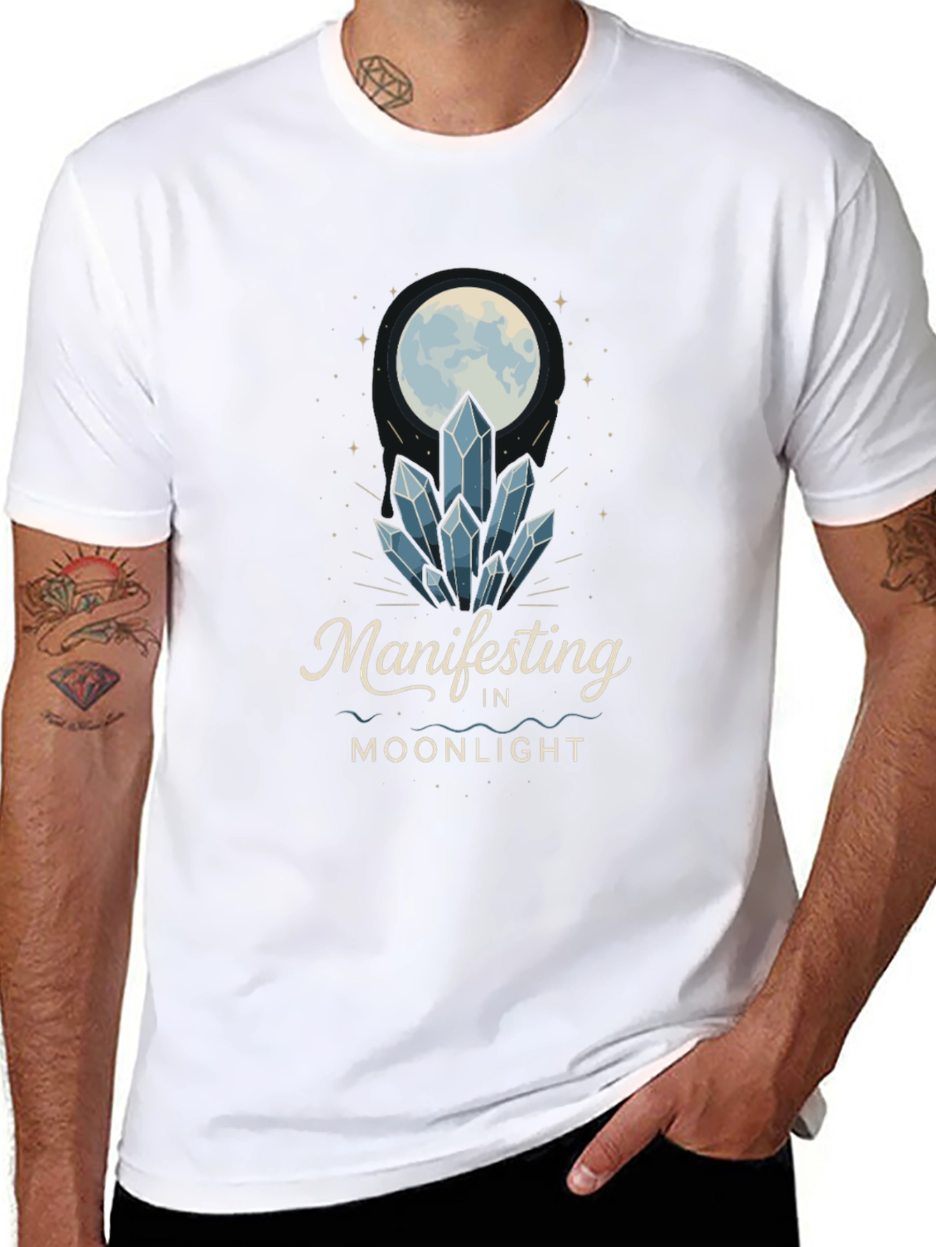 Manifesting in Moonlight Graphic Tee