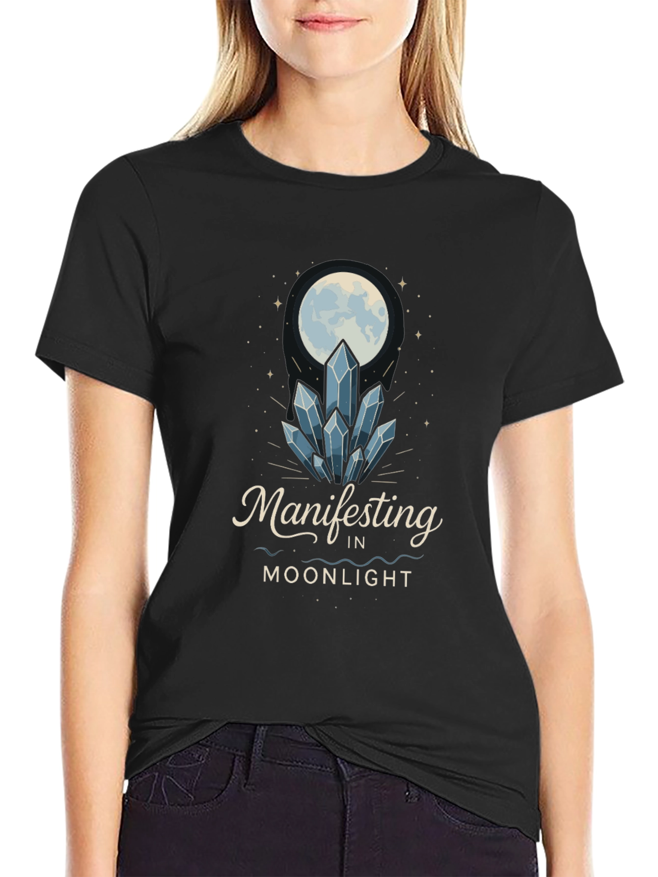 Manifesting in Moonlight Graphic Tee