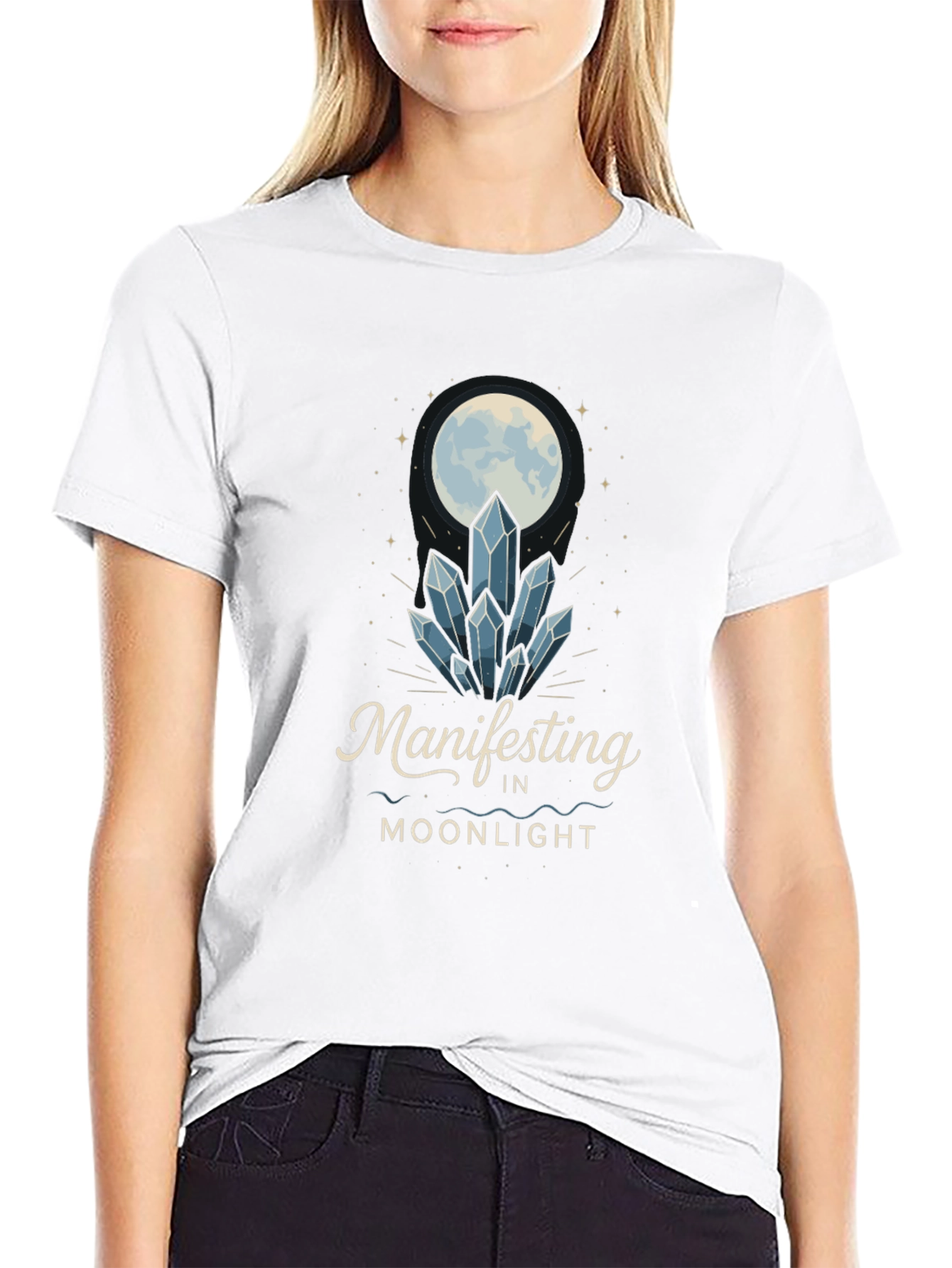 Manifesting in Moonlight Graphic Tee