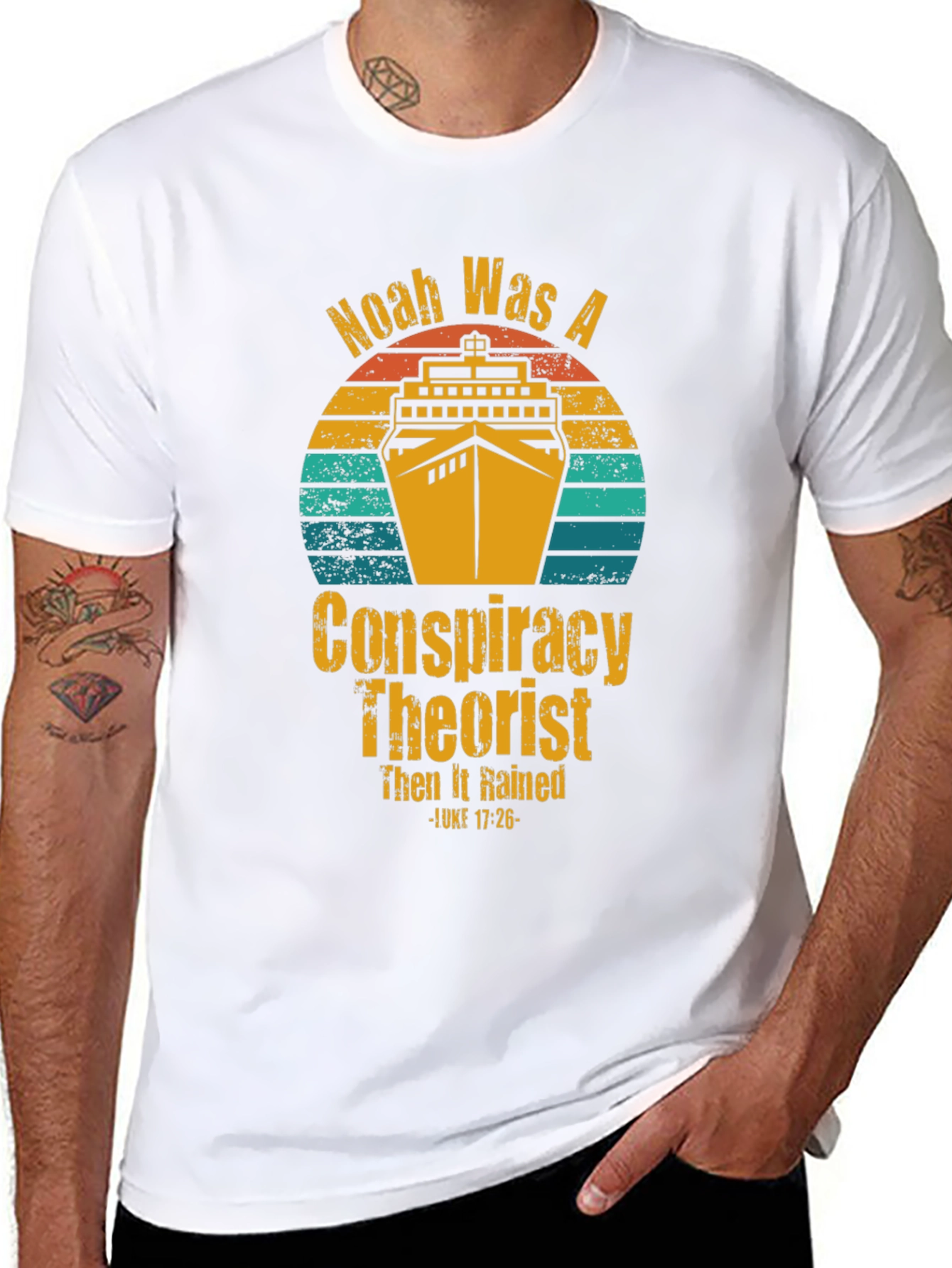 Noah Was A Conspiracy Theorist T-Shirt