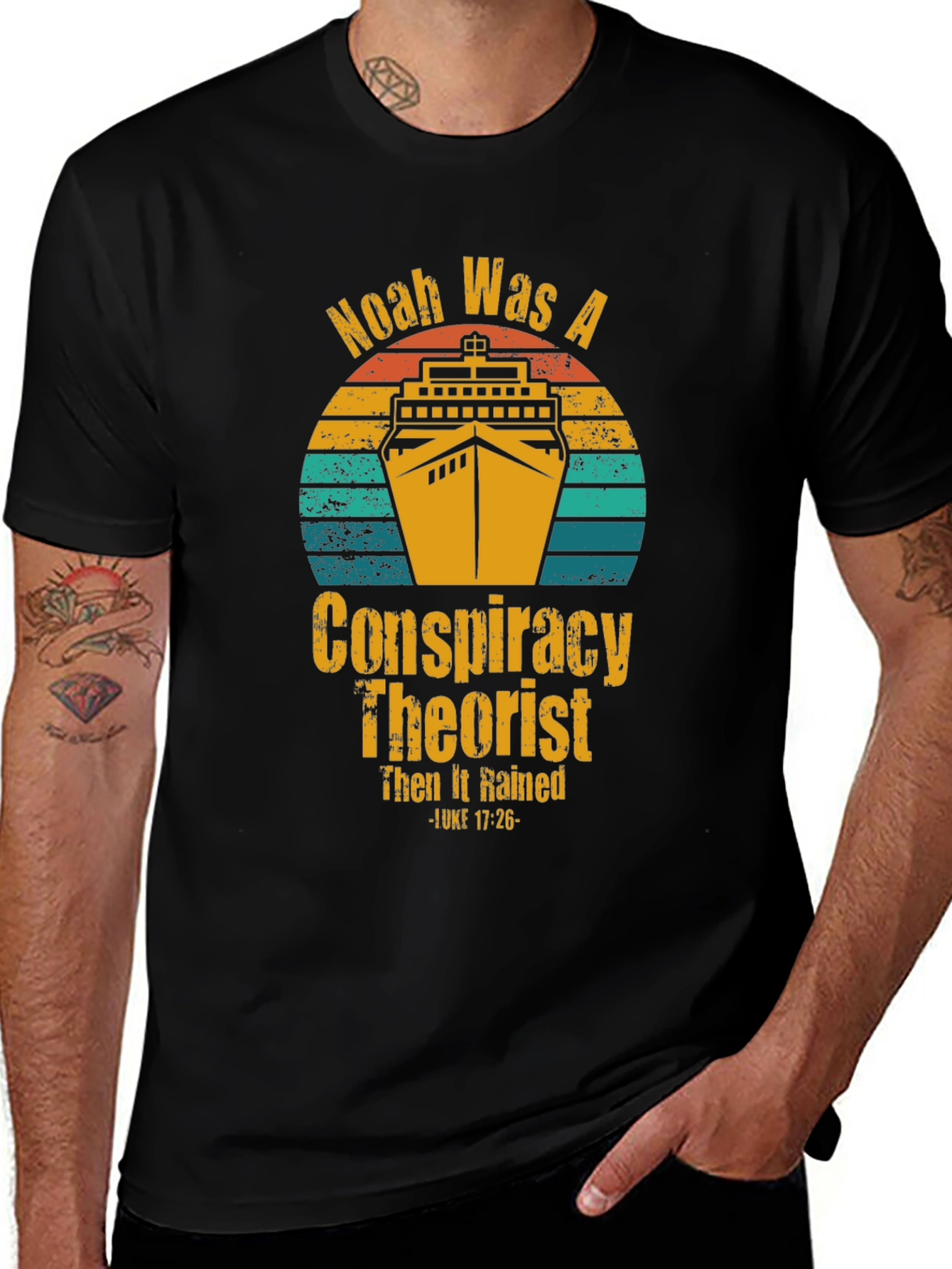 Noah Was A Conspiracy Theorist T-Shirt