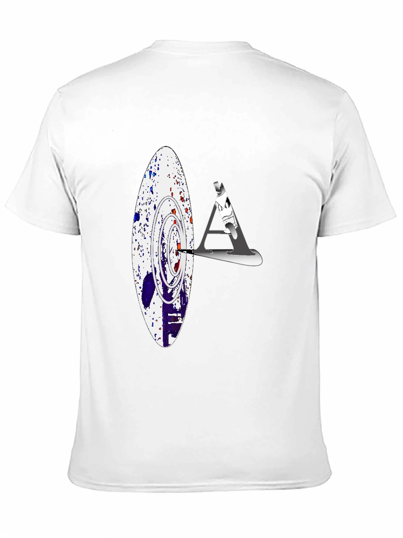 Abstract Target Graphic Tee