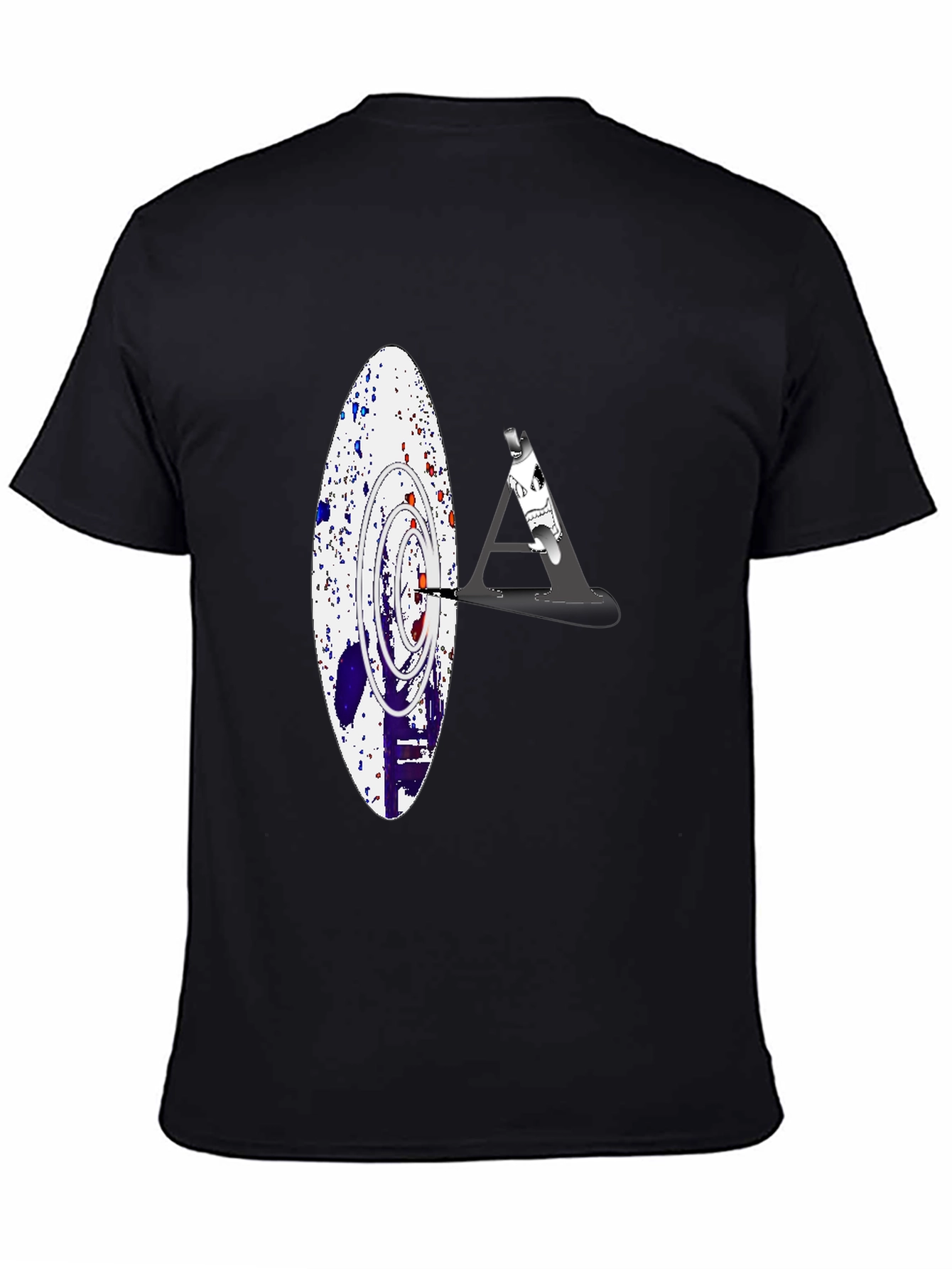 Abstract Target Graphic Tee