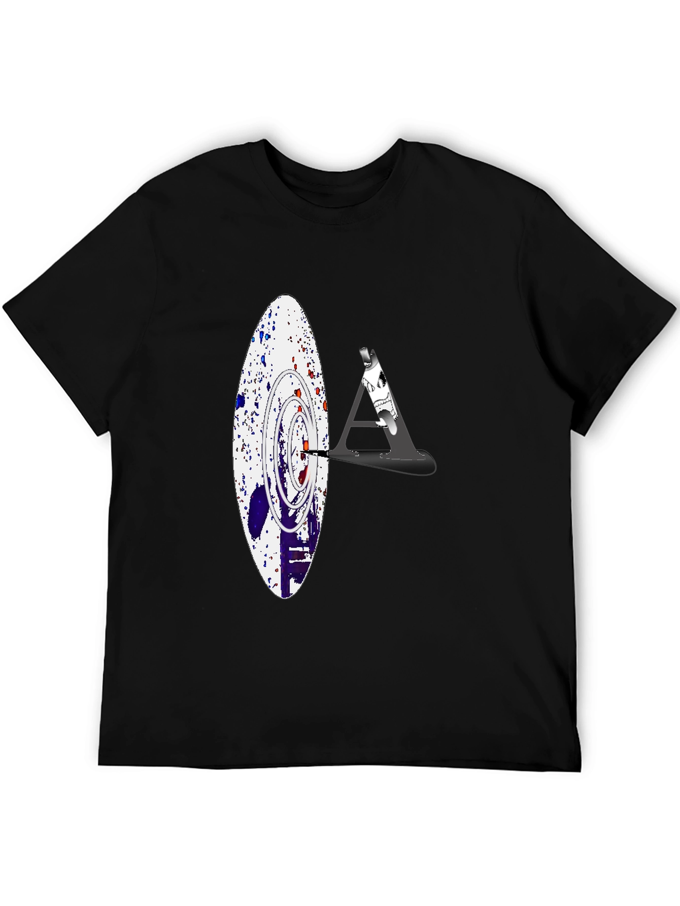 Abstract Target Graphic Tee