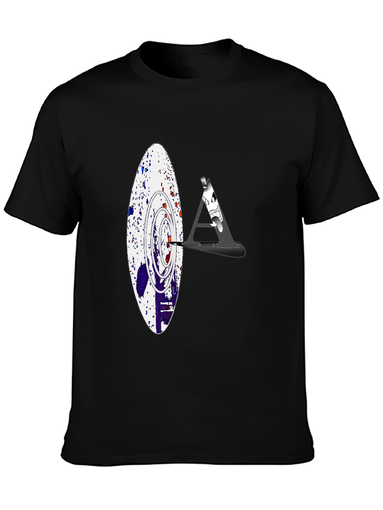 Abstract Target Graphic Tee