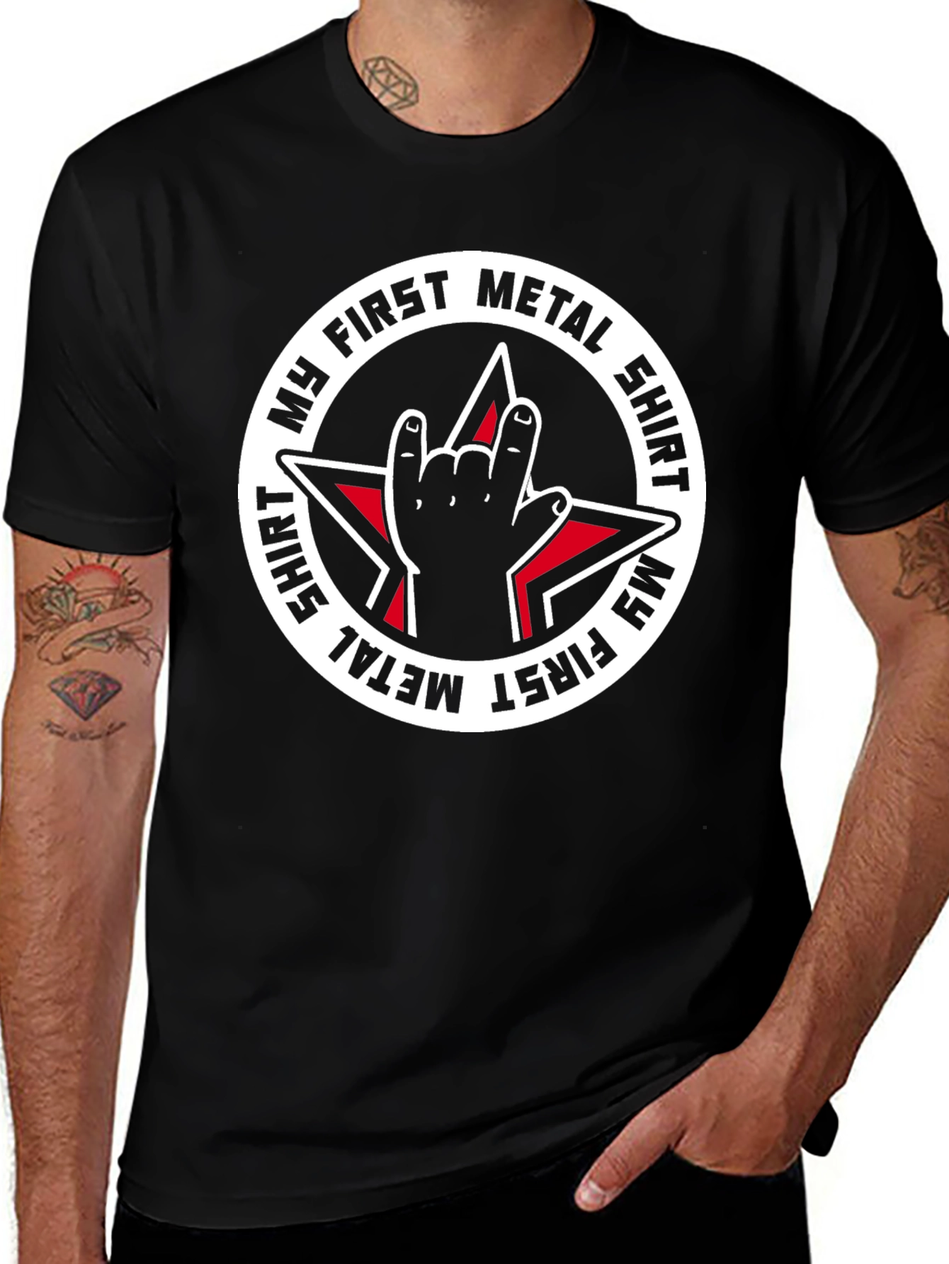 My First Metal Shirt Graphic Tee
