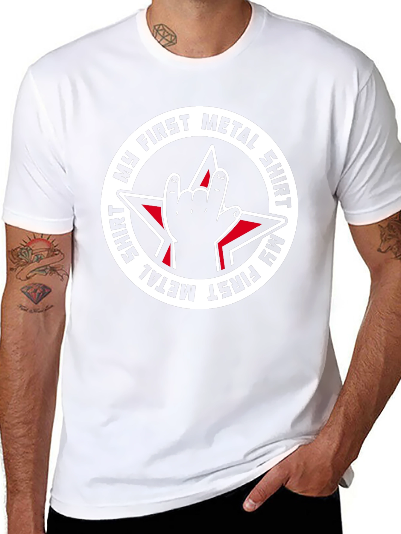 My First Metal Shirt Graphic Tee