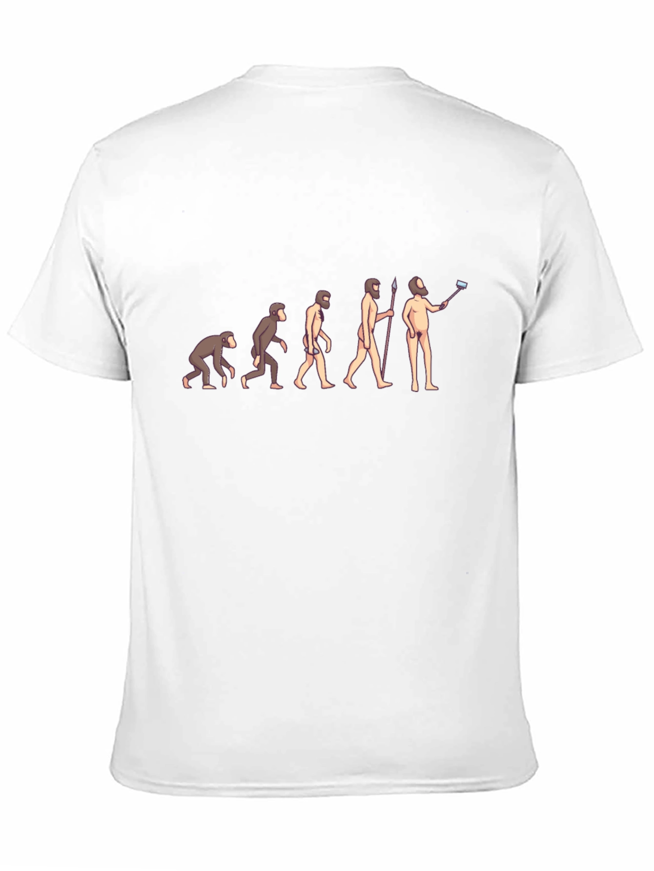 Evolution of Selfie T-Shirt - Black