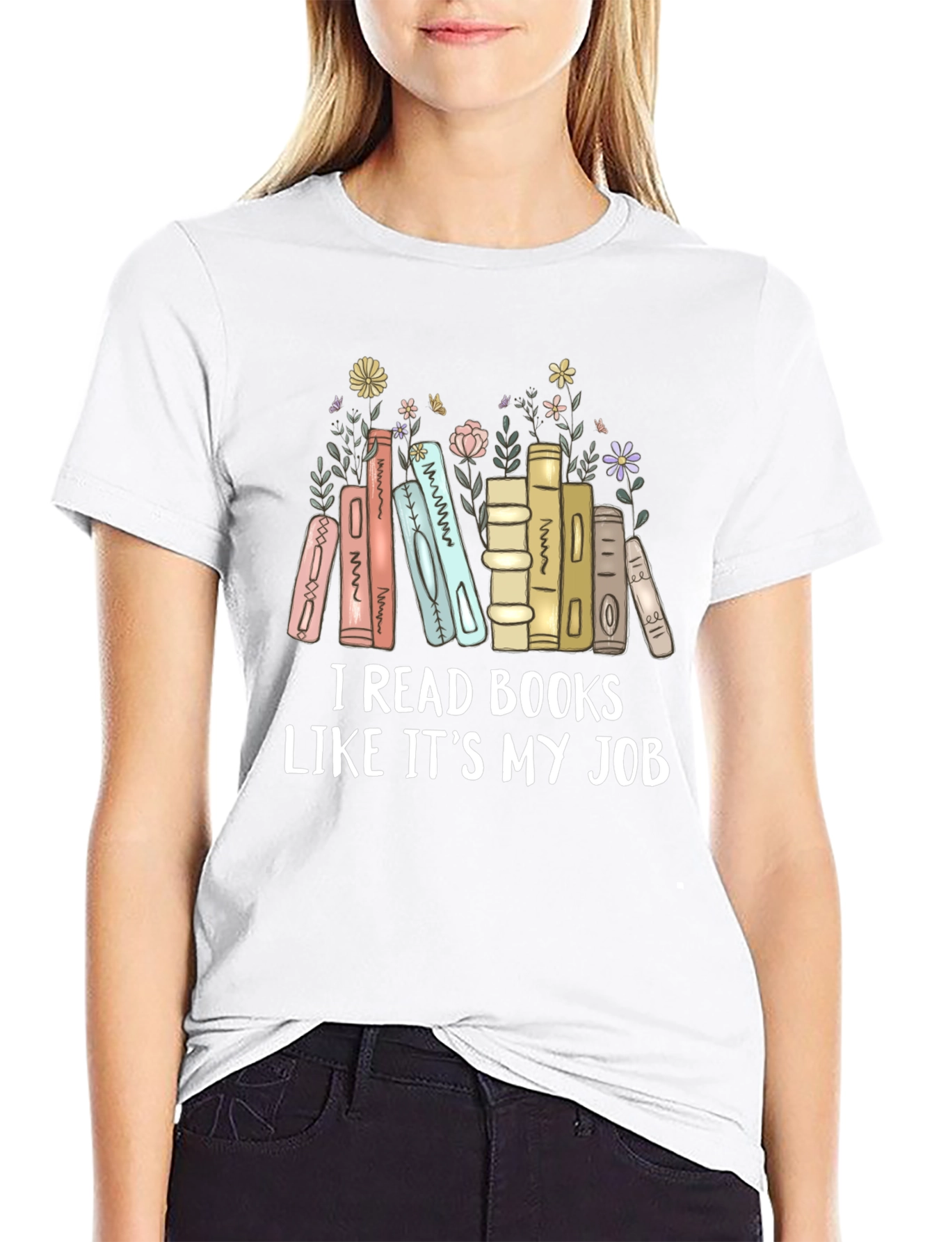 I Read Books Like Its My Job T-Shirt