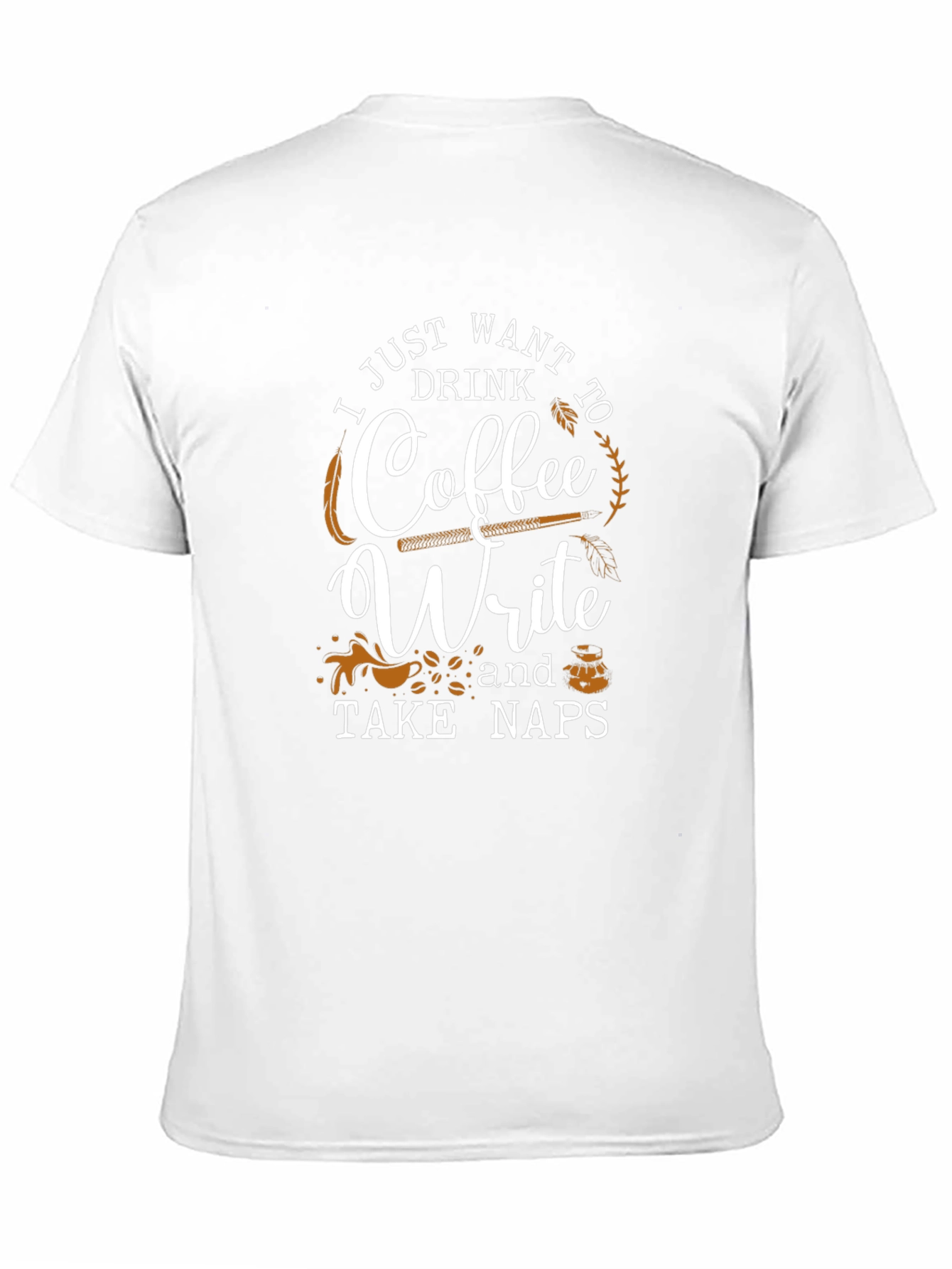 Coffee Write Naps Graphic T-Shirt