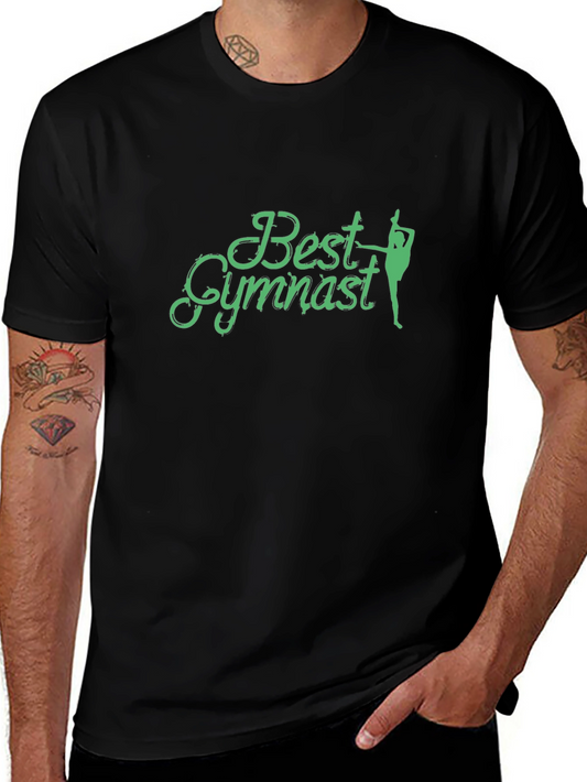 Best Gymnast Black T-Shirt