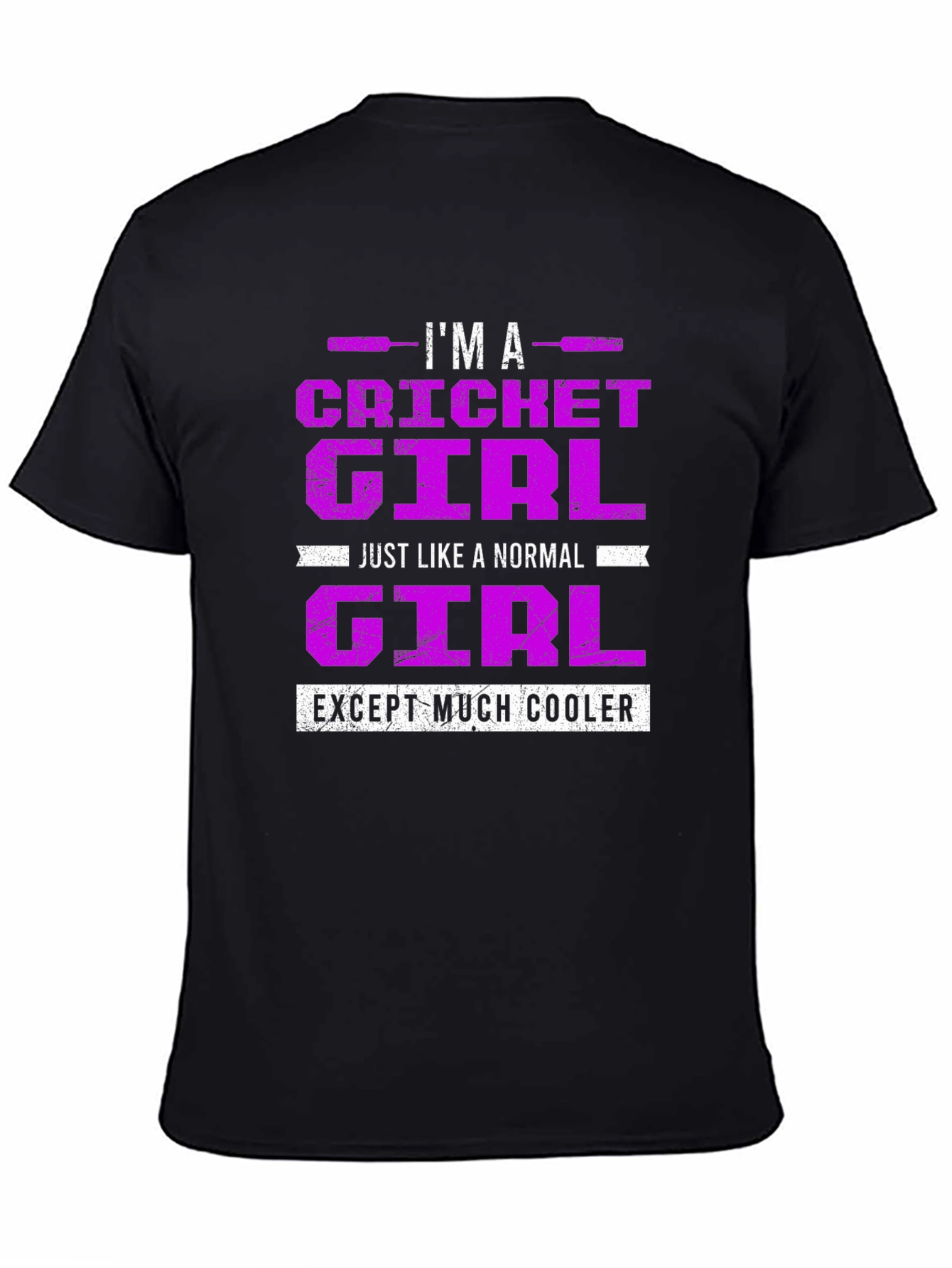 Cricket Girl T-Shirt: Cool & Unique Tee