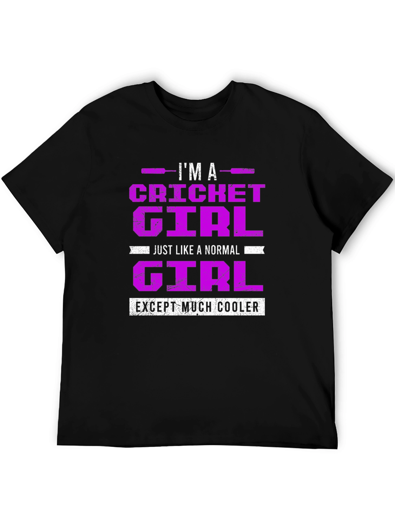 Cricket Girl T-Shirt: Cool & Unique Tee