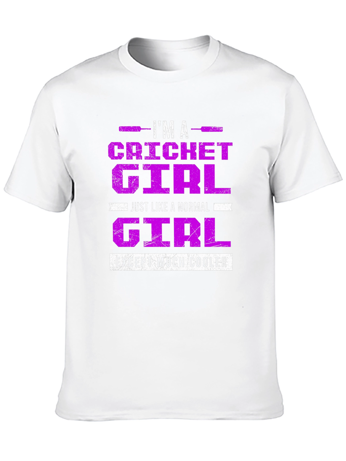 Cricket Girl T-Shirt: Cool & Unique Tee