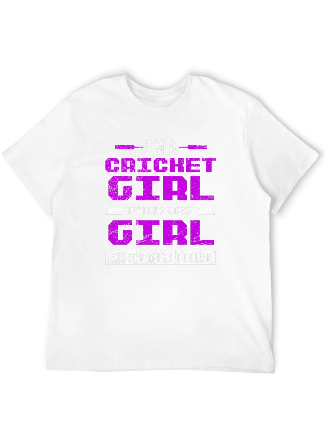 Cricket Girl T-Shirt: Cool & Unique Tee