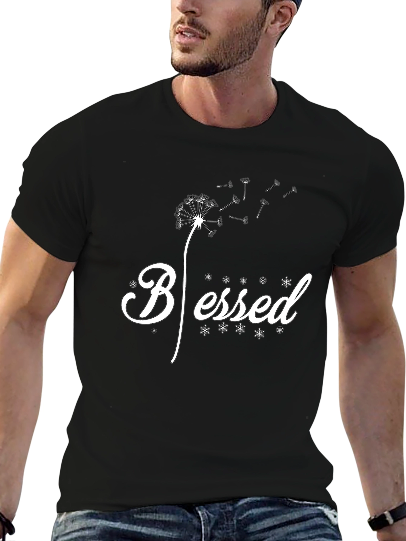 Blessed Dandelion Graphic T-Shirt