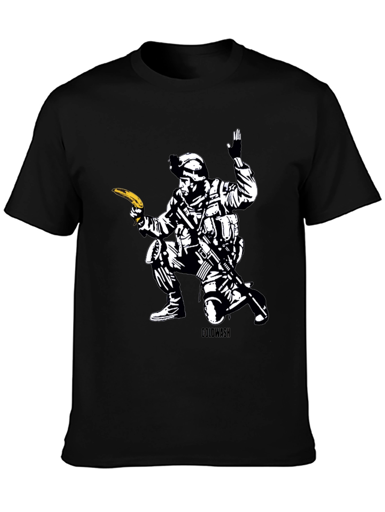 Banana Soldier Graphic T-Shirt