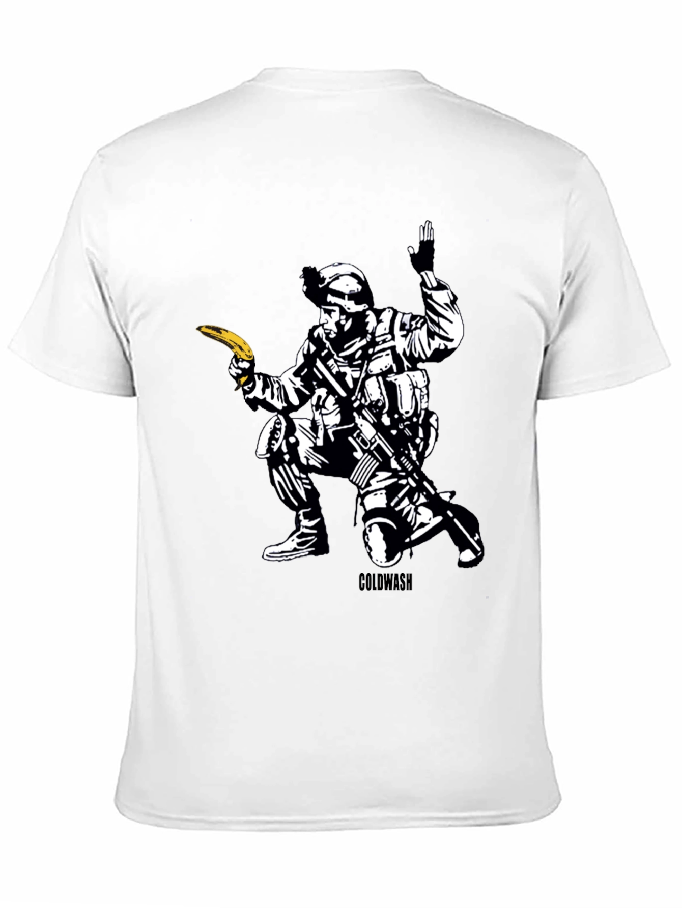 Banana Soldier Graphic T-Shirt