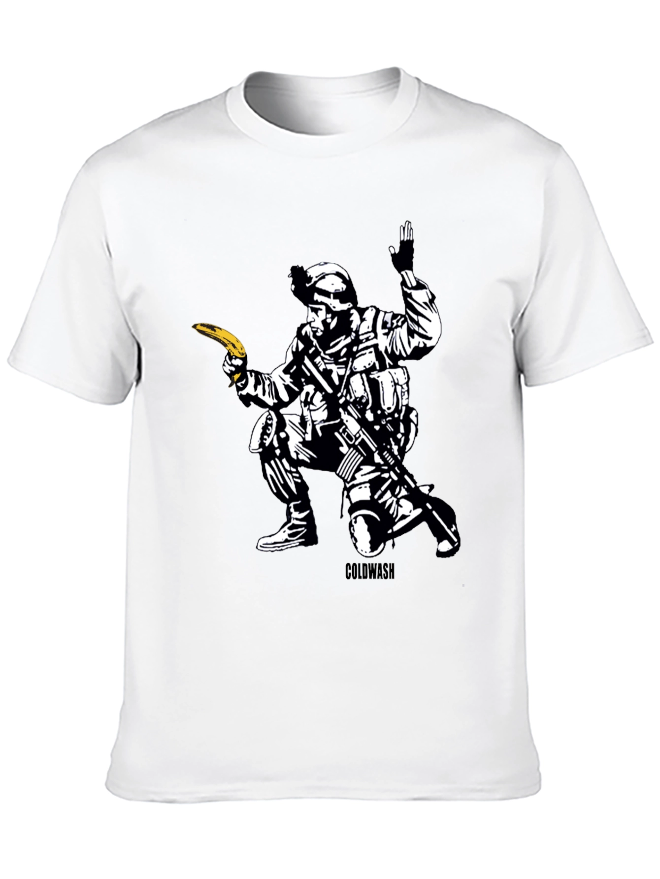 Banana Soldier Graphic T-Shirt